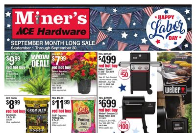 Ace Hardware September Month Long Sale Weekly Ad September 1 - 30, 2026