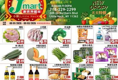 Jmart (Little Neck, NY) Weekly Ad August 31 - September 6, 2026