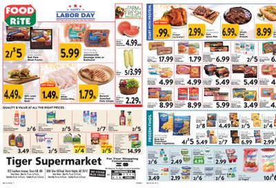 Tiger Supermarket Weekly Ad September 2 - 8, 2026