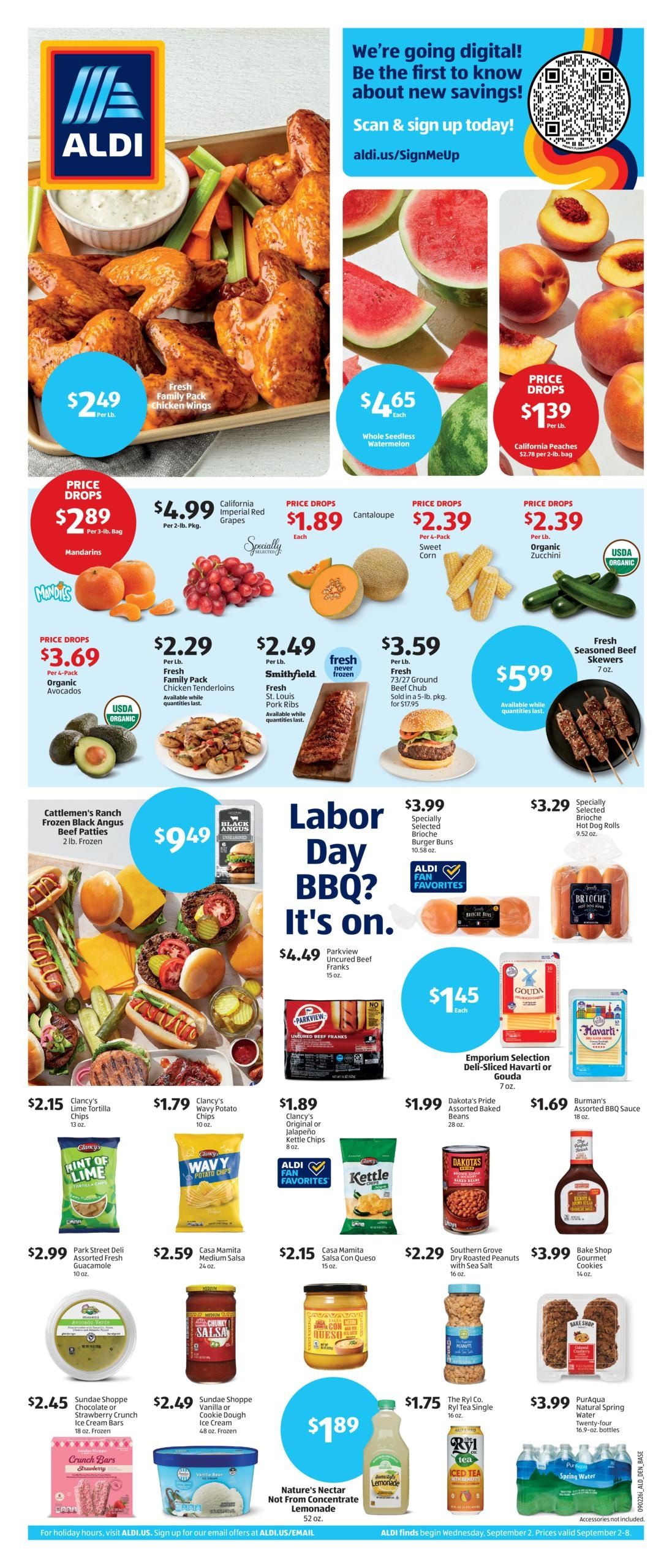 ALDI (Blevins Area, AR) Weekly Ad September 2 - 8, 2026