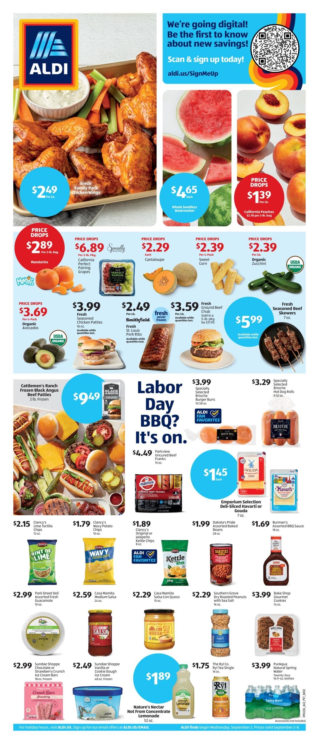 ALDI (Durham Area, NC) Weekly Ad September 2 - 8, 2026