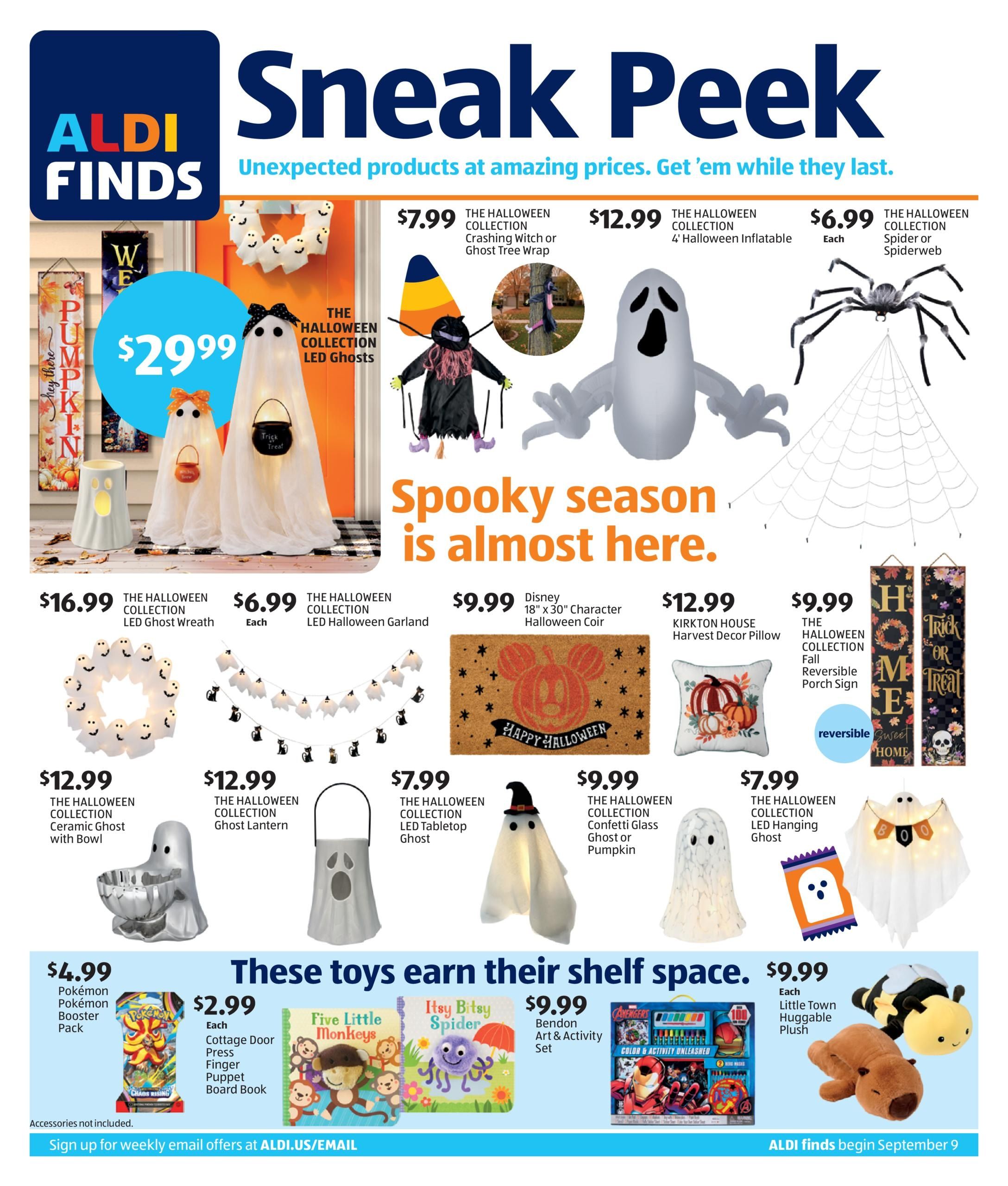 ALDI In Store Weekly Ad September 9 - 15, 2026