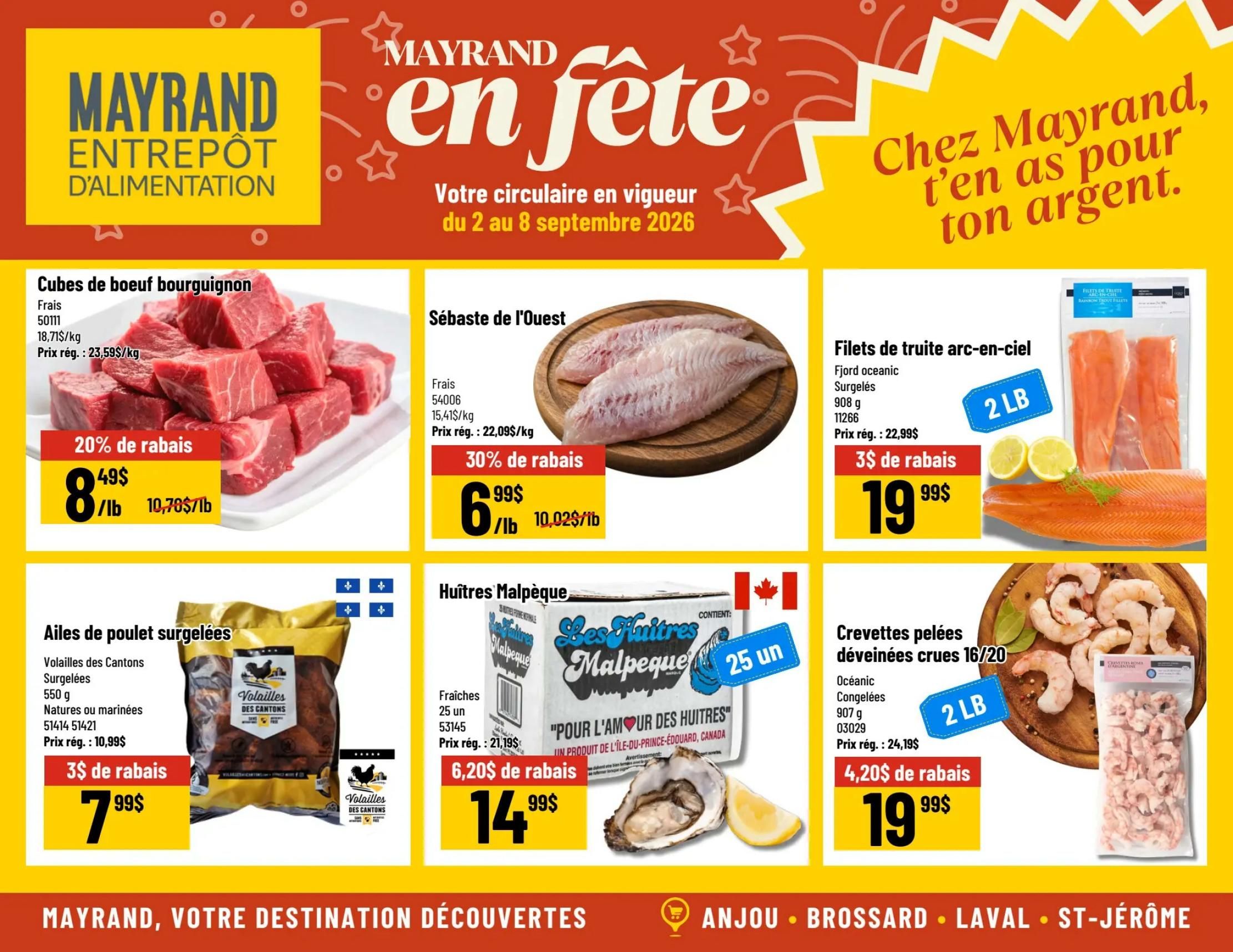 Mayrand Flyer September 2 to 8