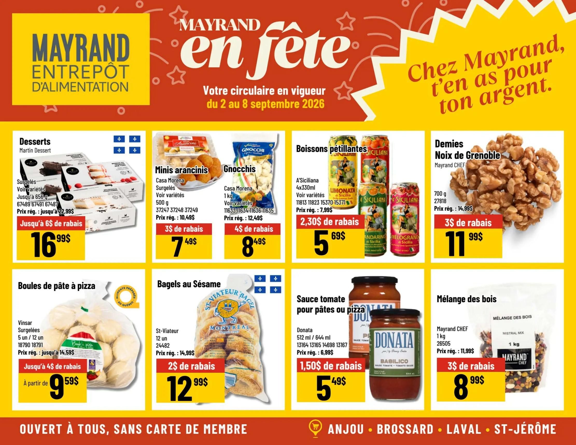 Mayrand Flyer September 2 to 8