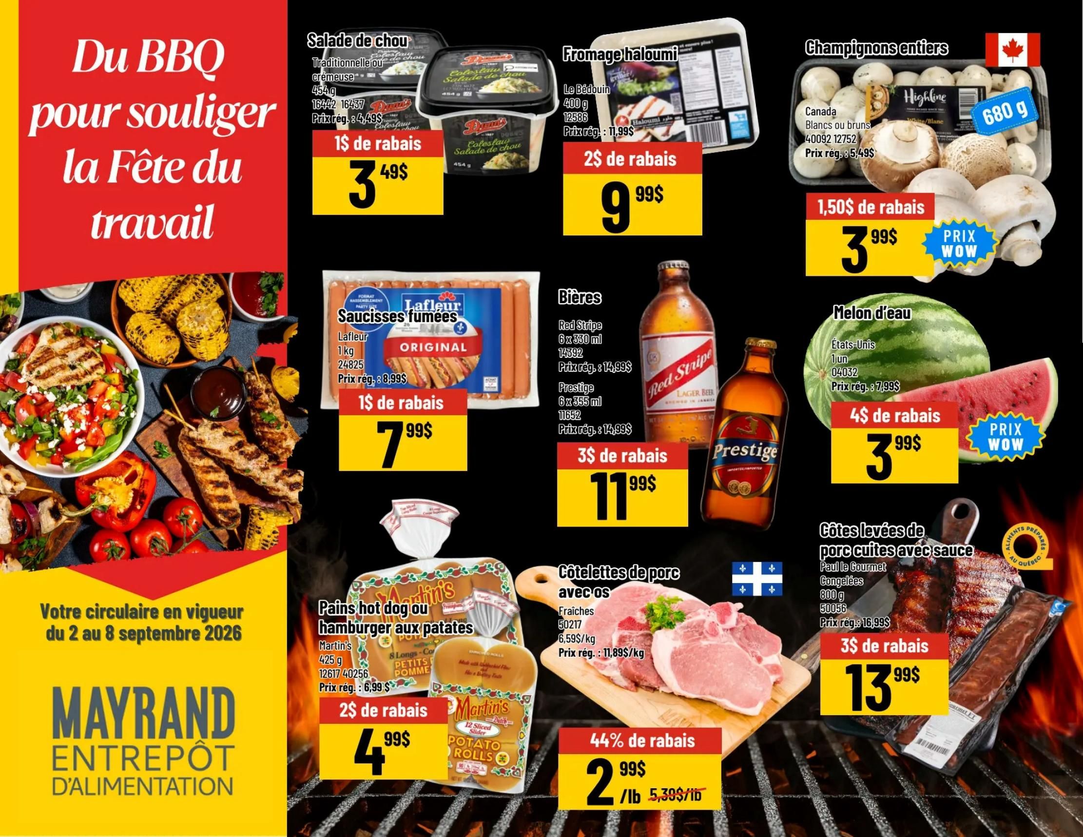 Mayrand Flyer September 2 to 8