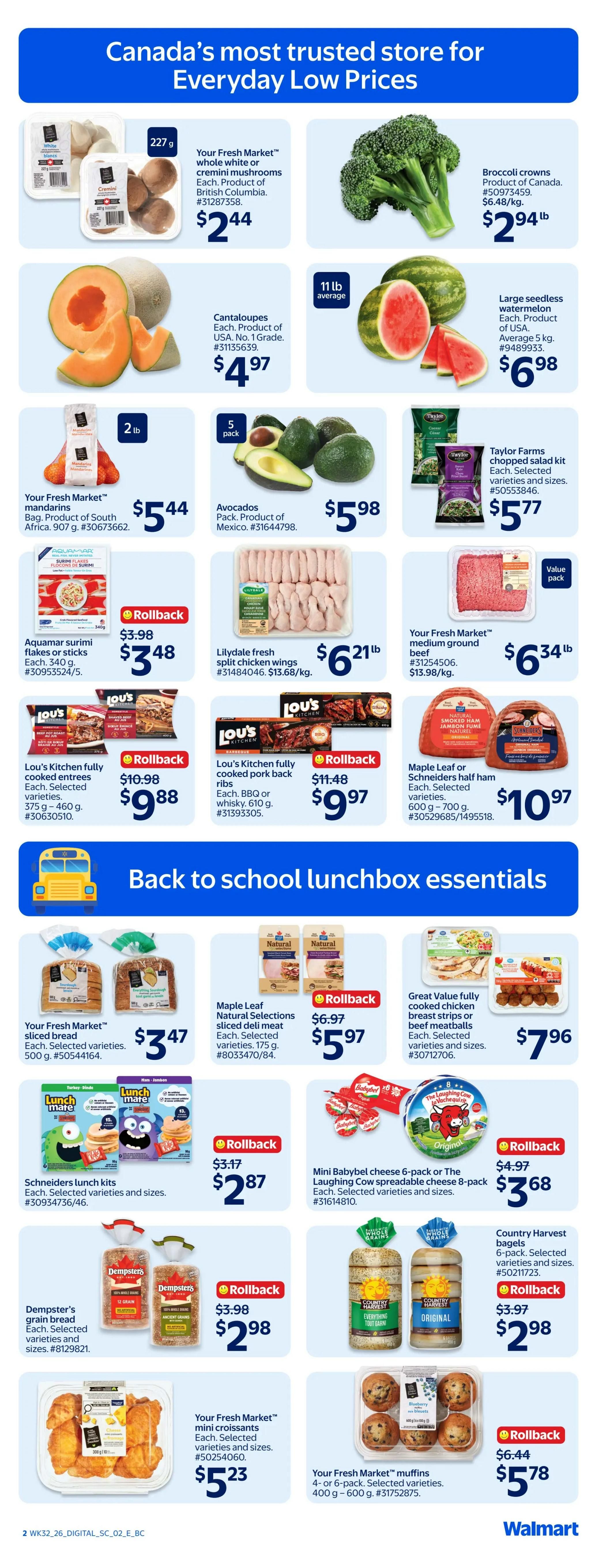 Walmart (West) Flyer September 3 to 9