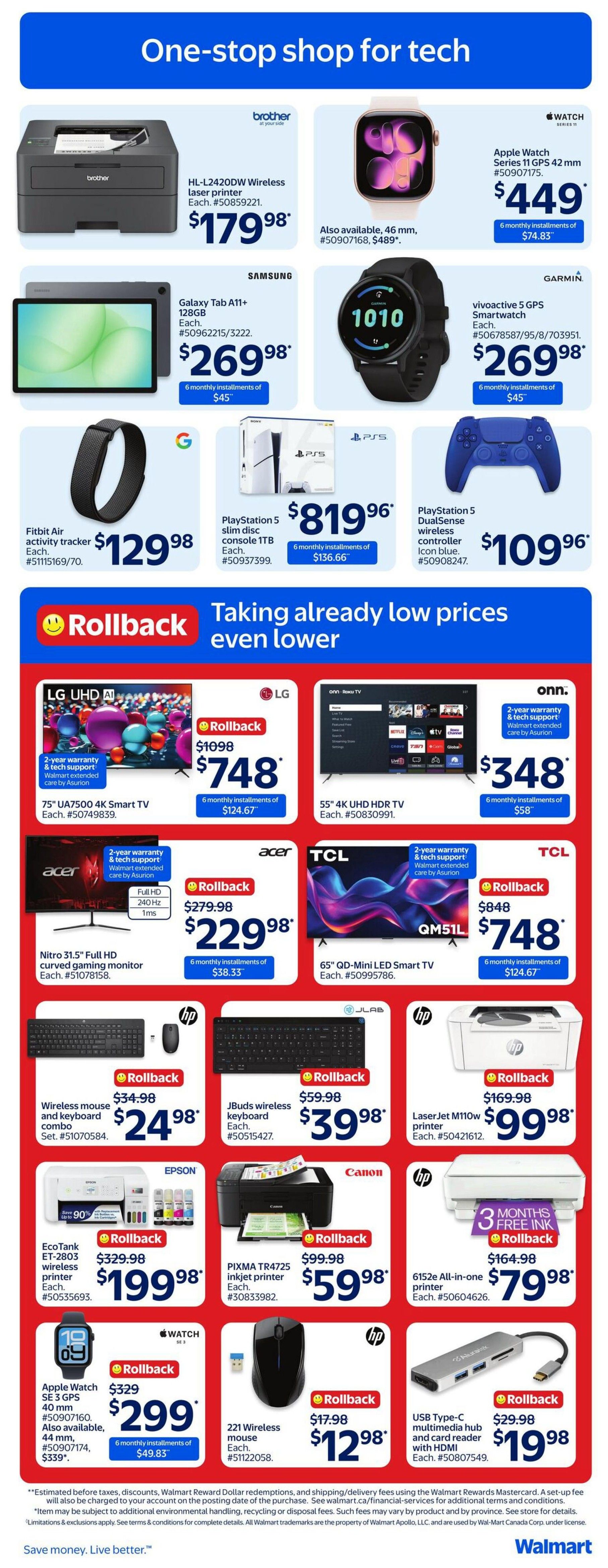 Walmart (West) Flyer September 3 to 9