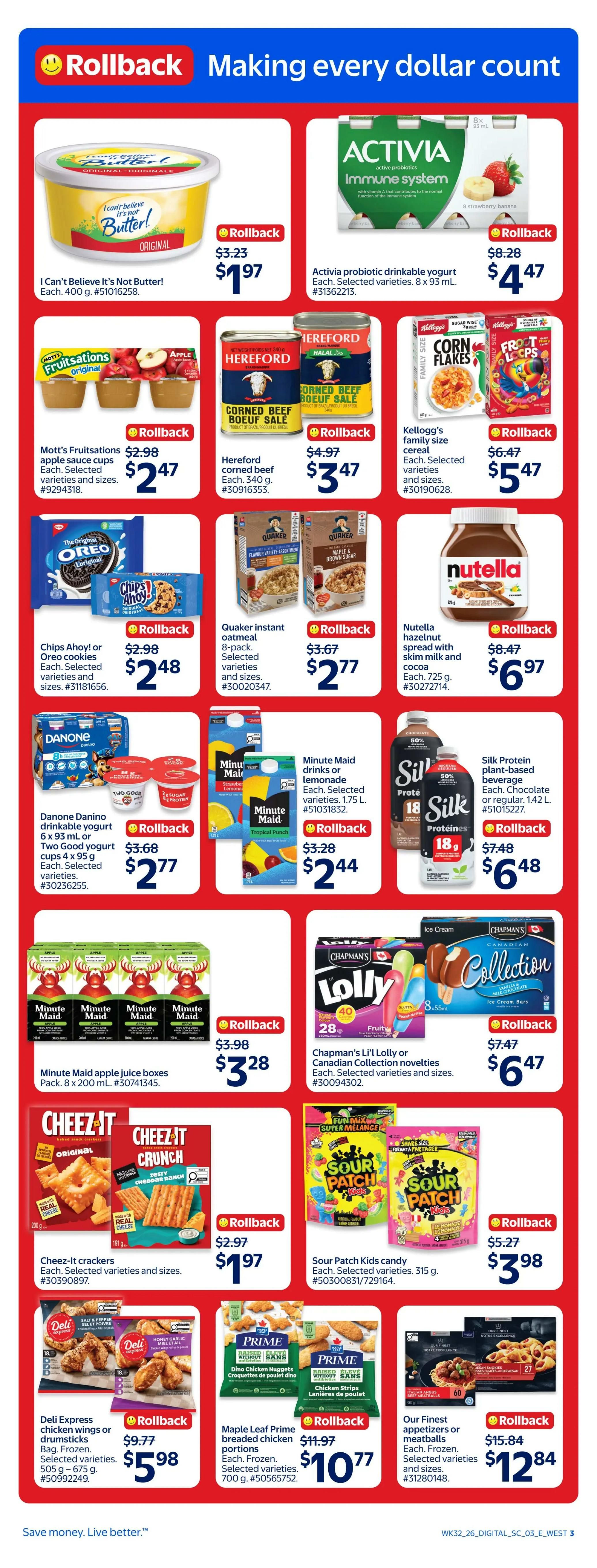Walmart (West) Flyer September 3 to 9