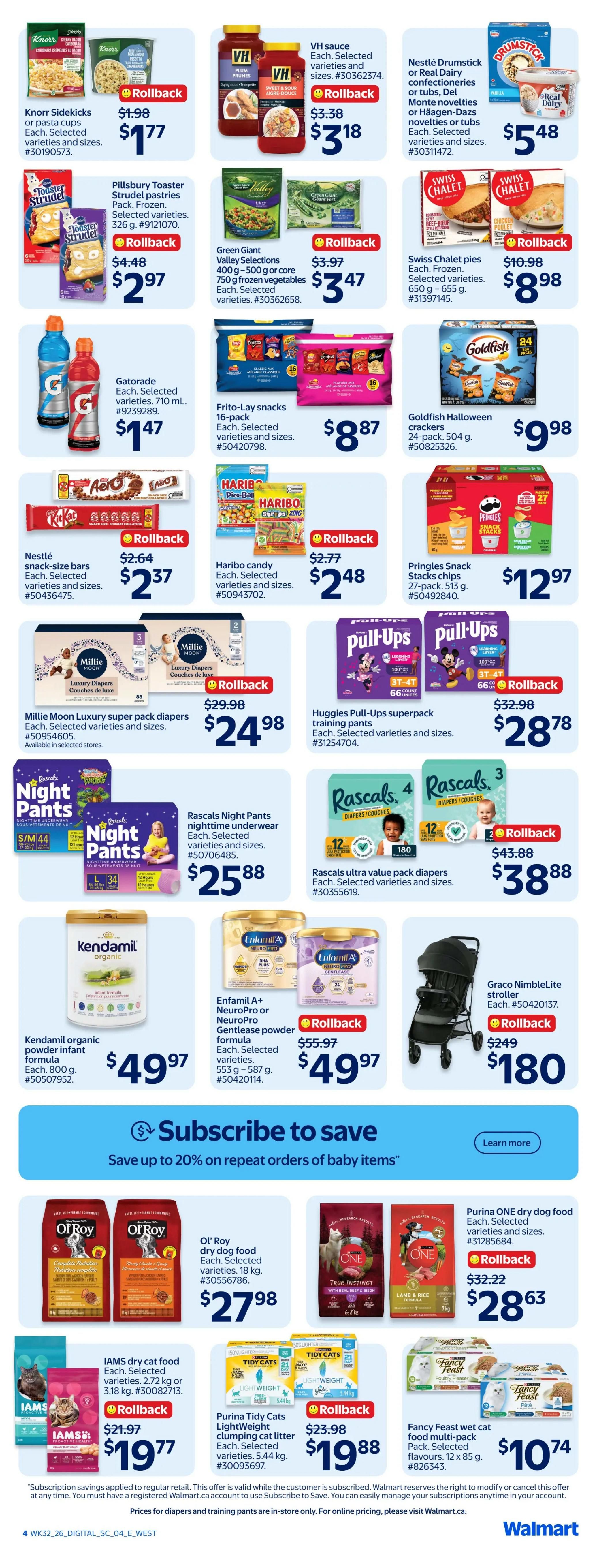 Walmart (West) Flyer September 3 to 9