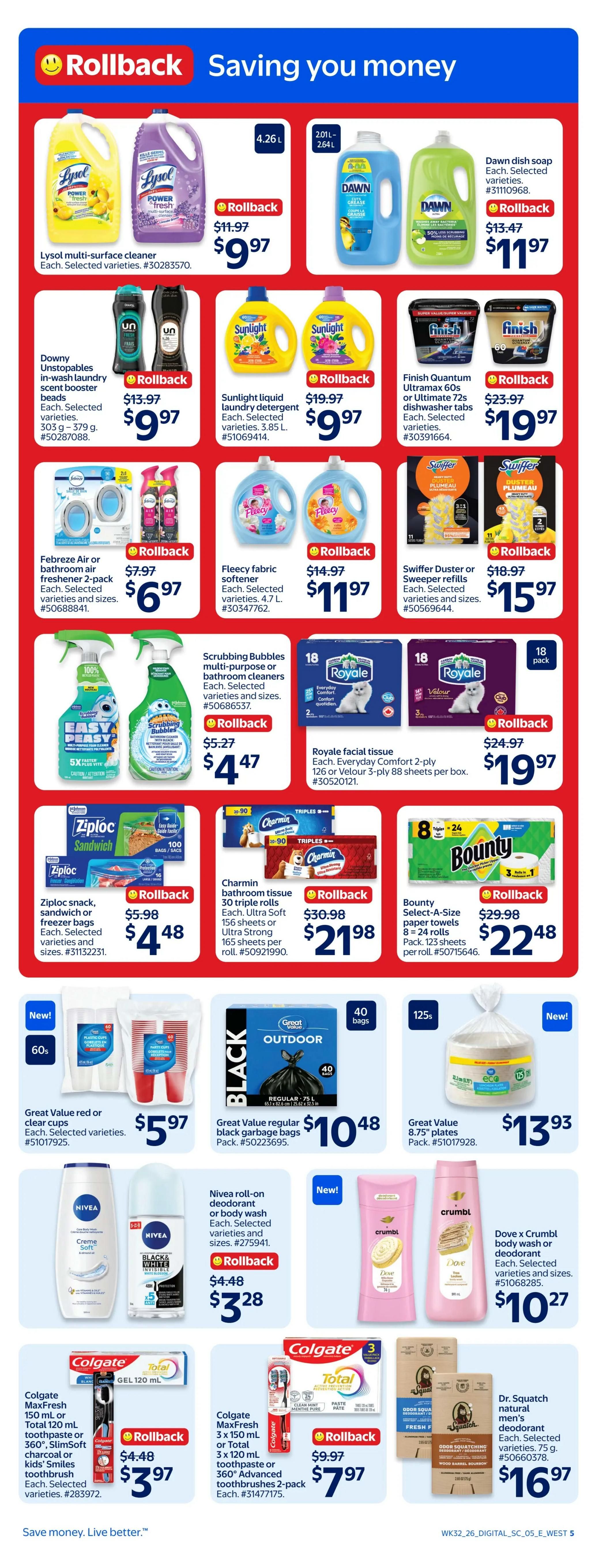 Walmart (West) Flyer September 3 to 9