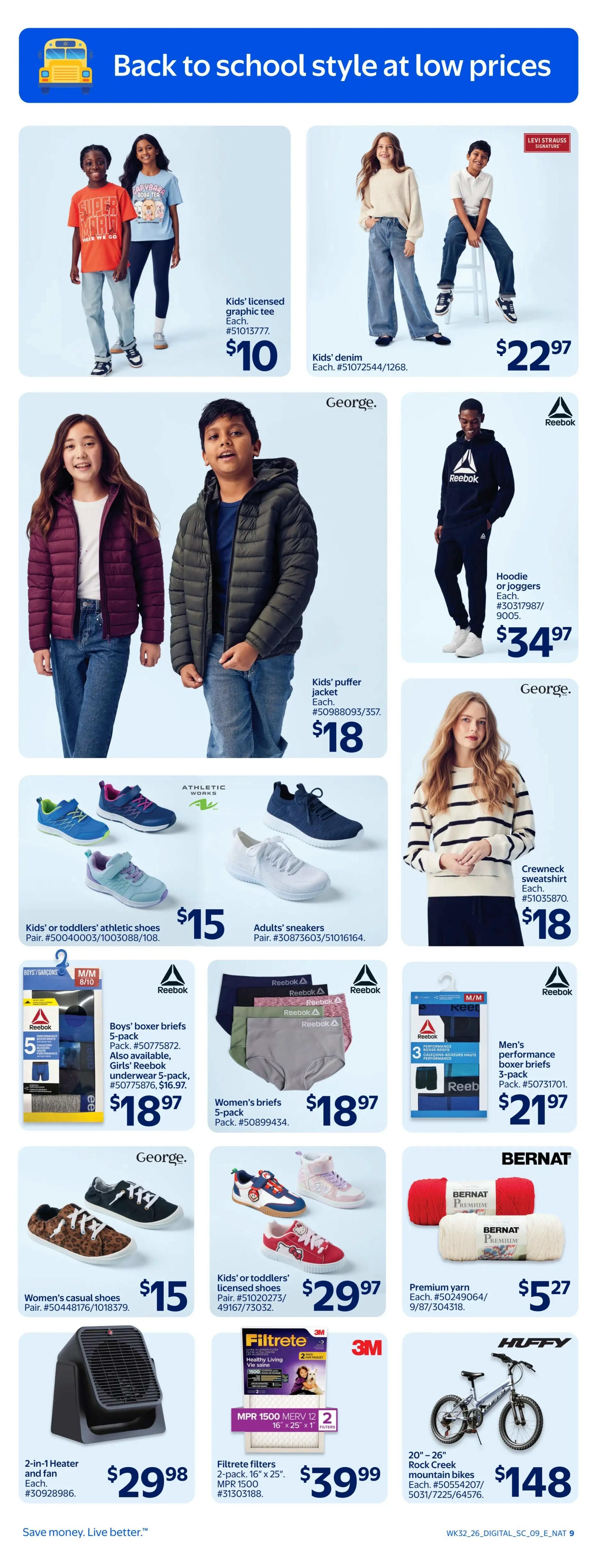 Walmart (West) Flyer September 3 to 9
