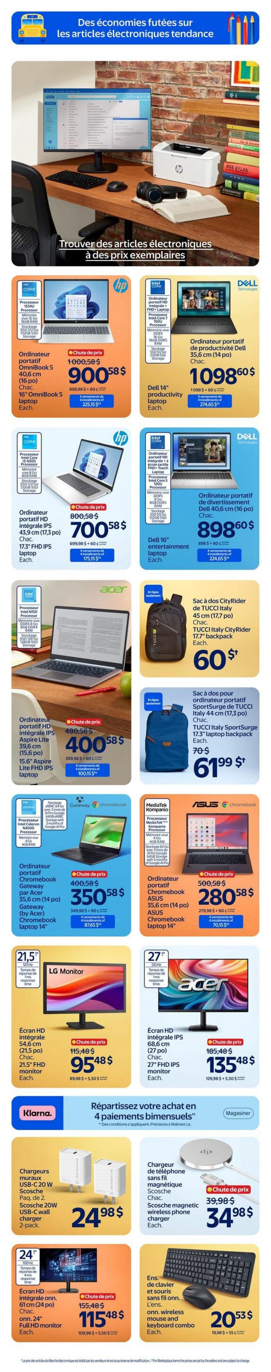 Walmart (QC) Flyer September 3 to 9