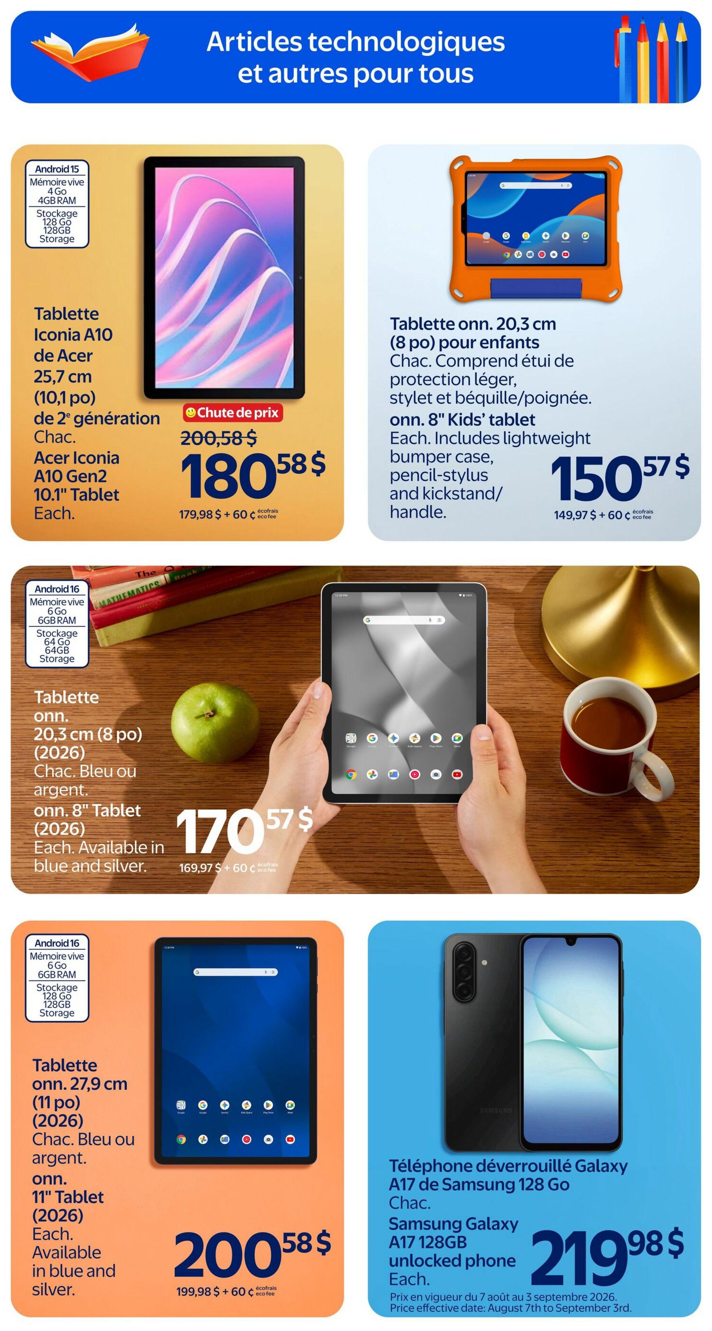 Walmart (QC) Flyer September 3 to 9
