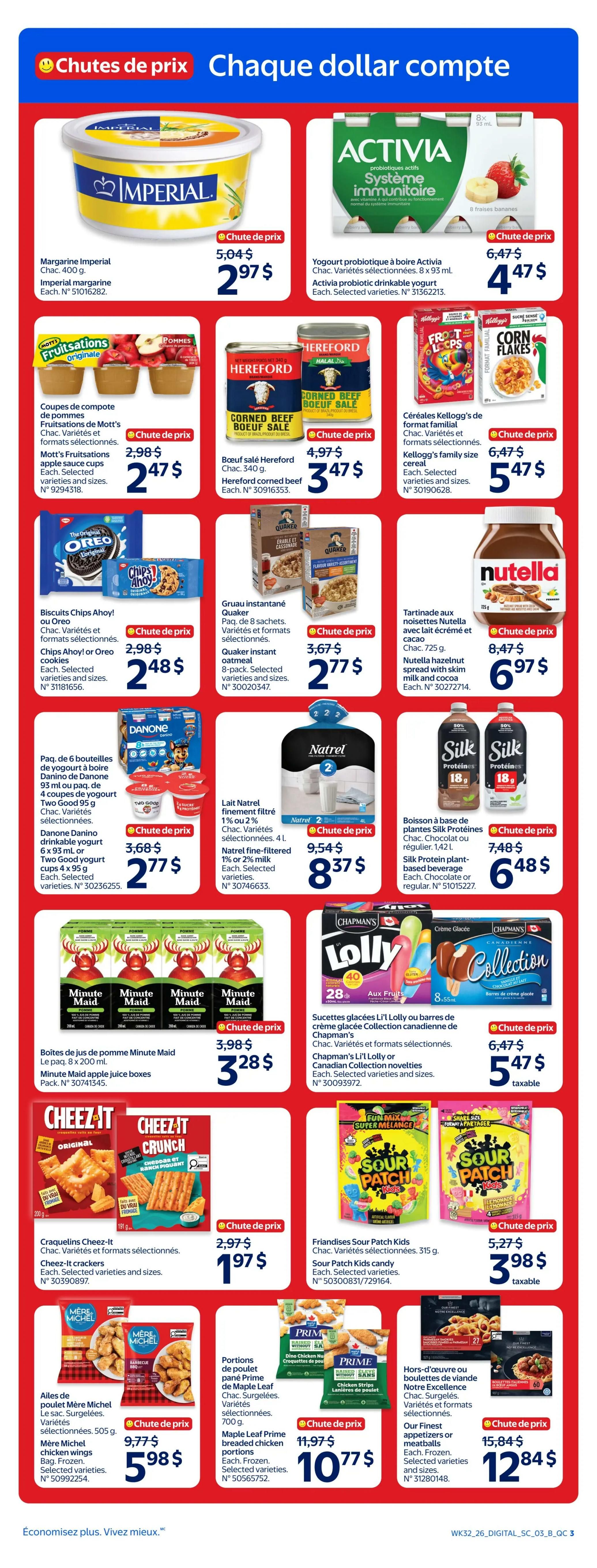 Walmart (QC) Flyer September 3 to 9