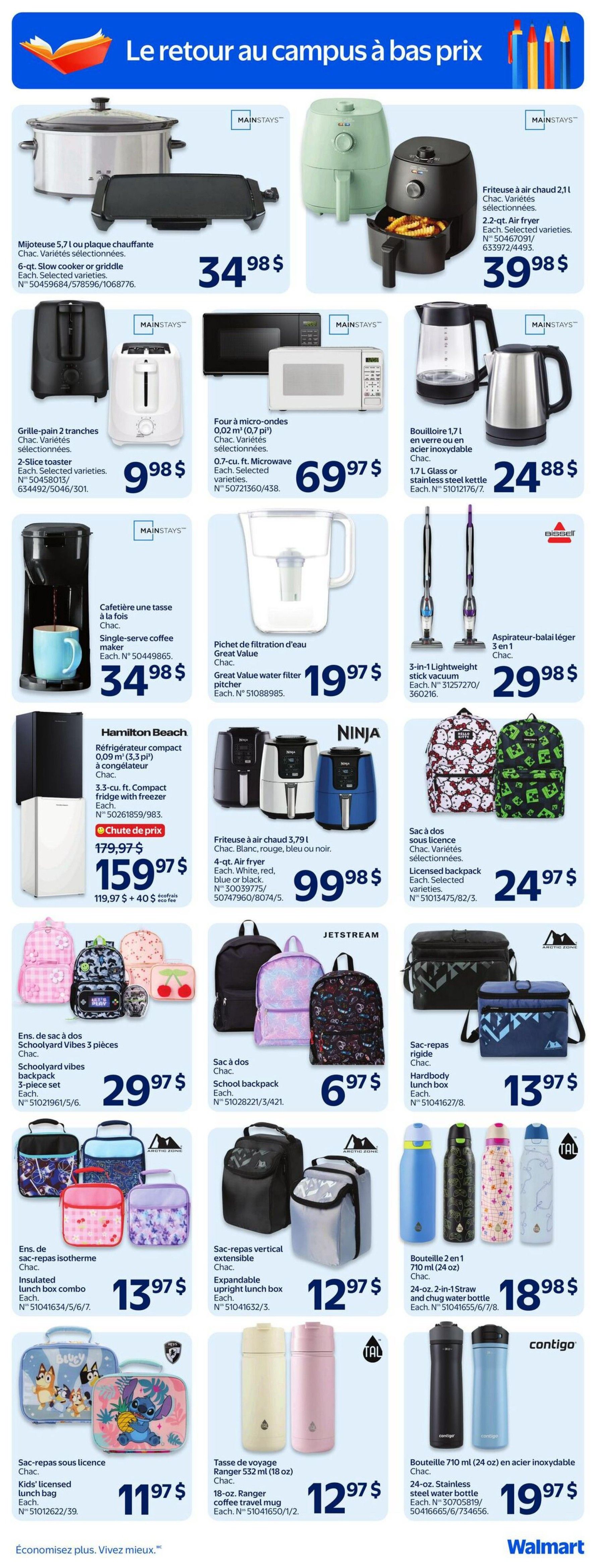 Walmart (QC) Flyer September 3 to 9