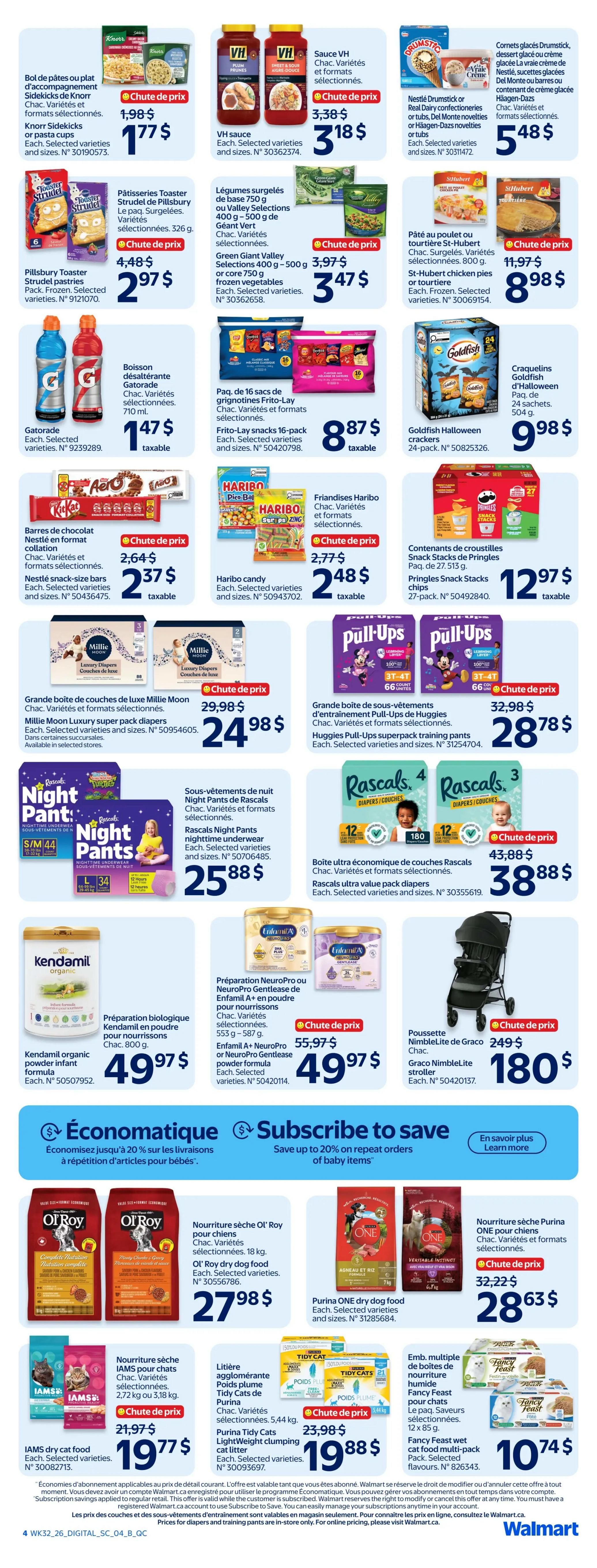 Walmart (QC) Flyer September 3 to 9