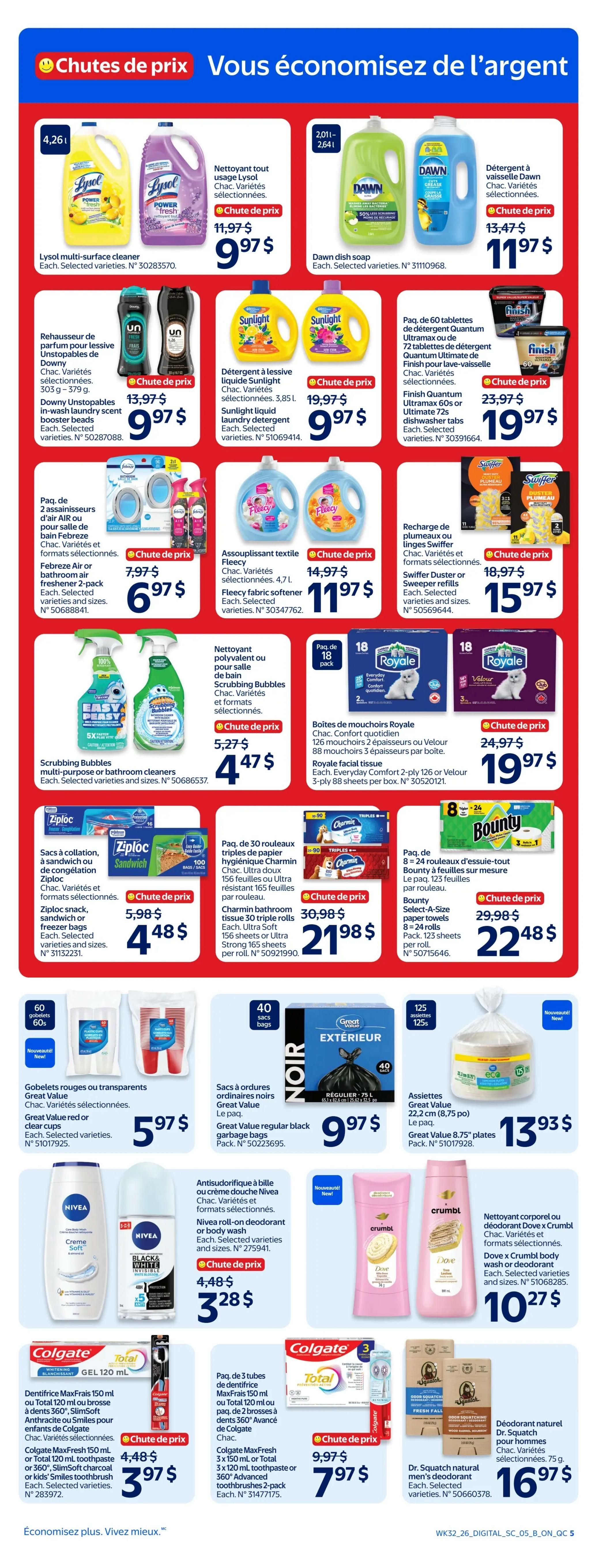 Walmart (QC) Flyer September 3 to 9