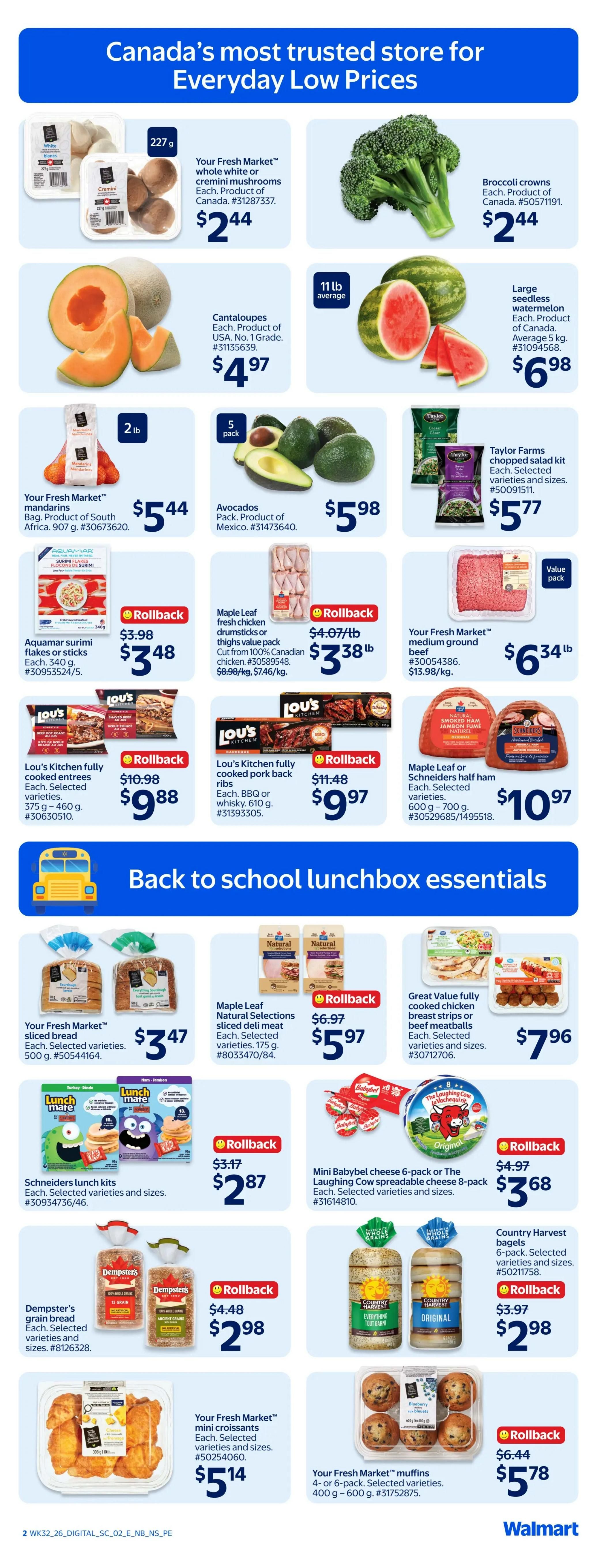 Walmart (Atlantic) Flyer September 3 to 9