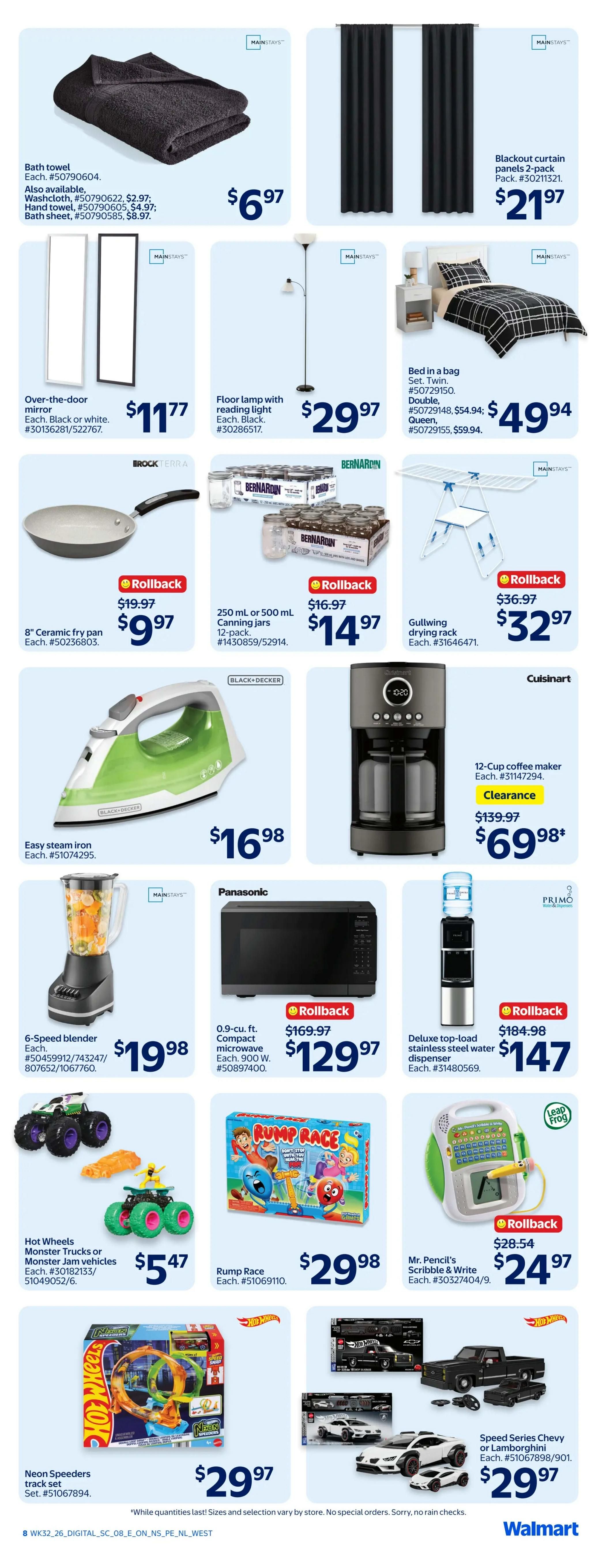Walmart (Atlantic) Flyer September 3 to 9
