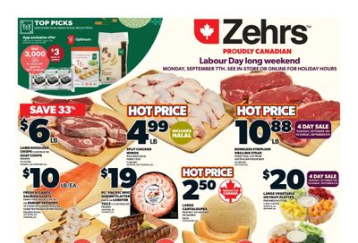 Zehrs Flyer September 3 to 9