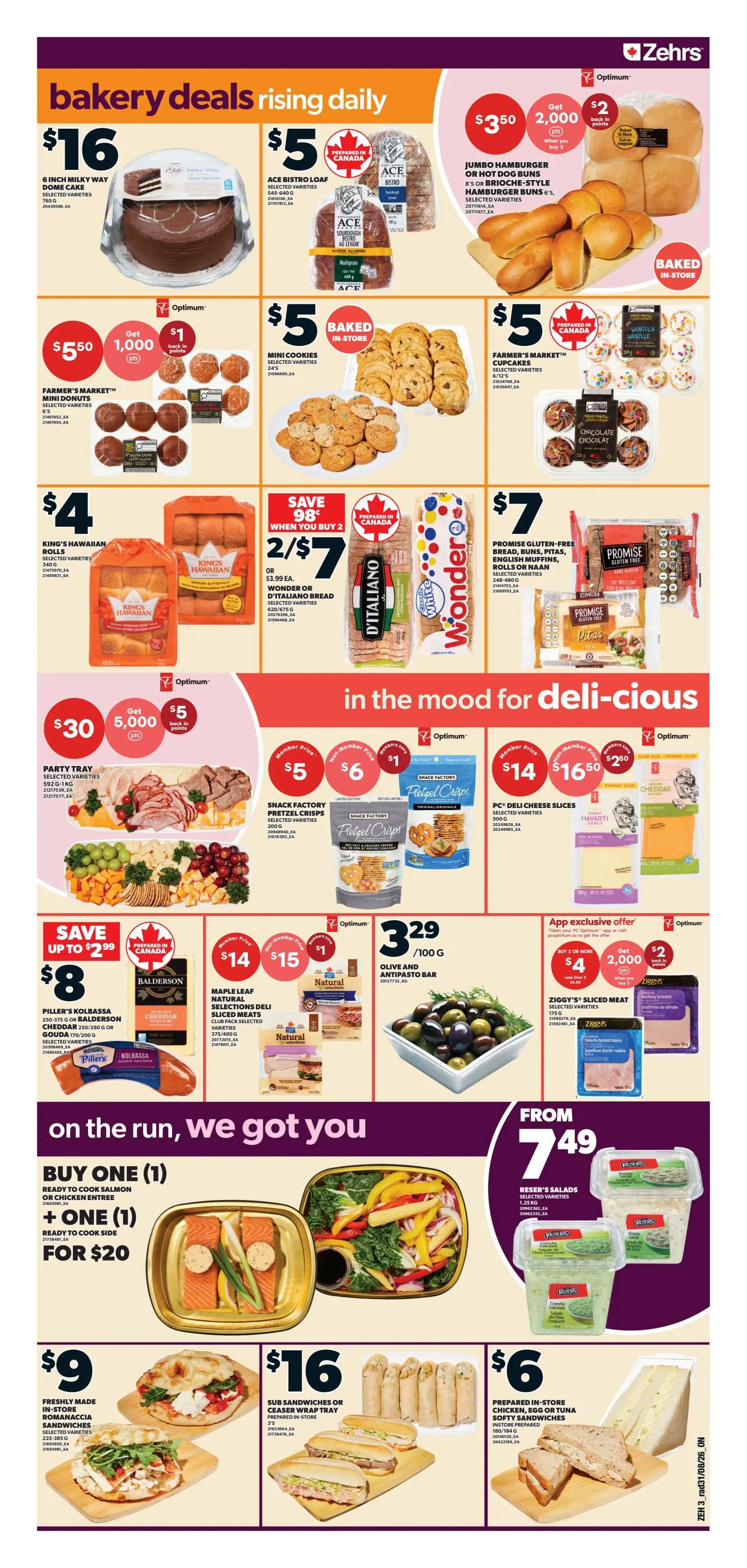 Zehrs Flyer September 3 to 9