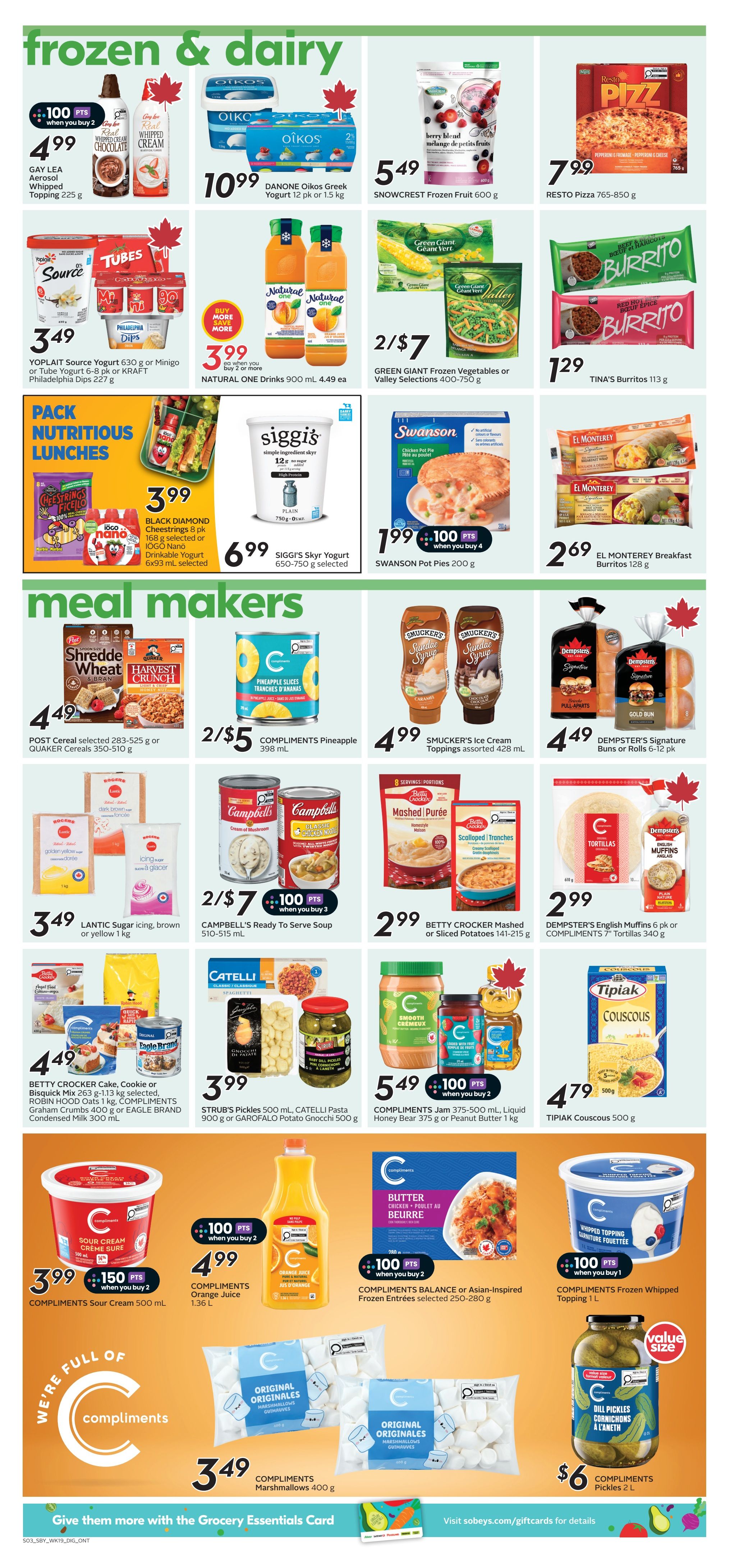 Sobeys (ON) Flyer September 3 to 9