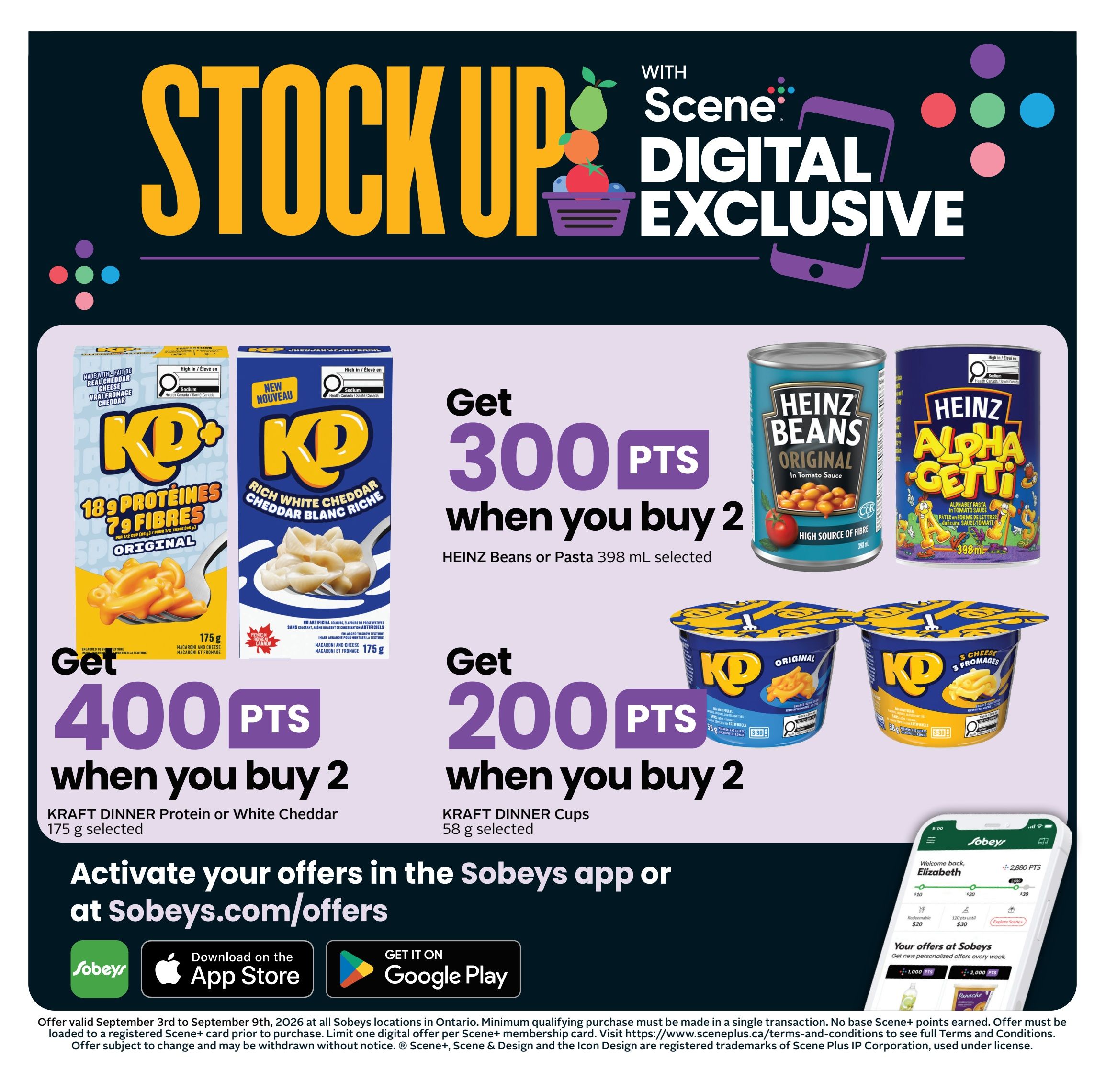 Sobeys (ON) Flyer September 3 to 9