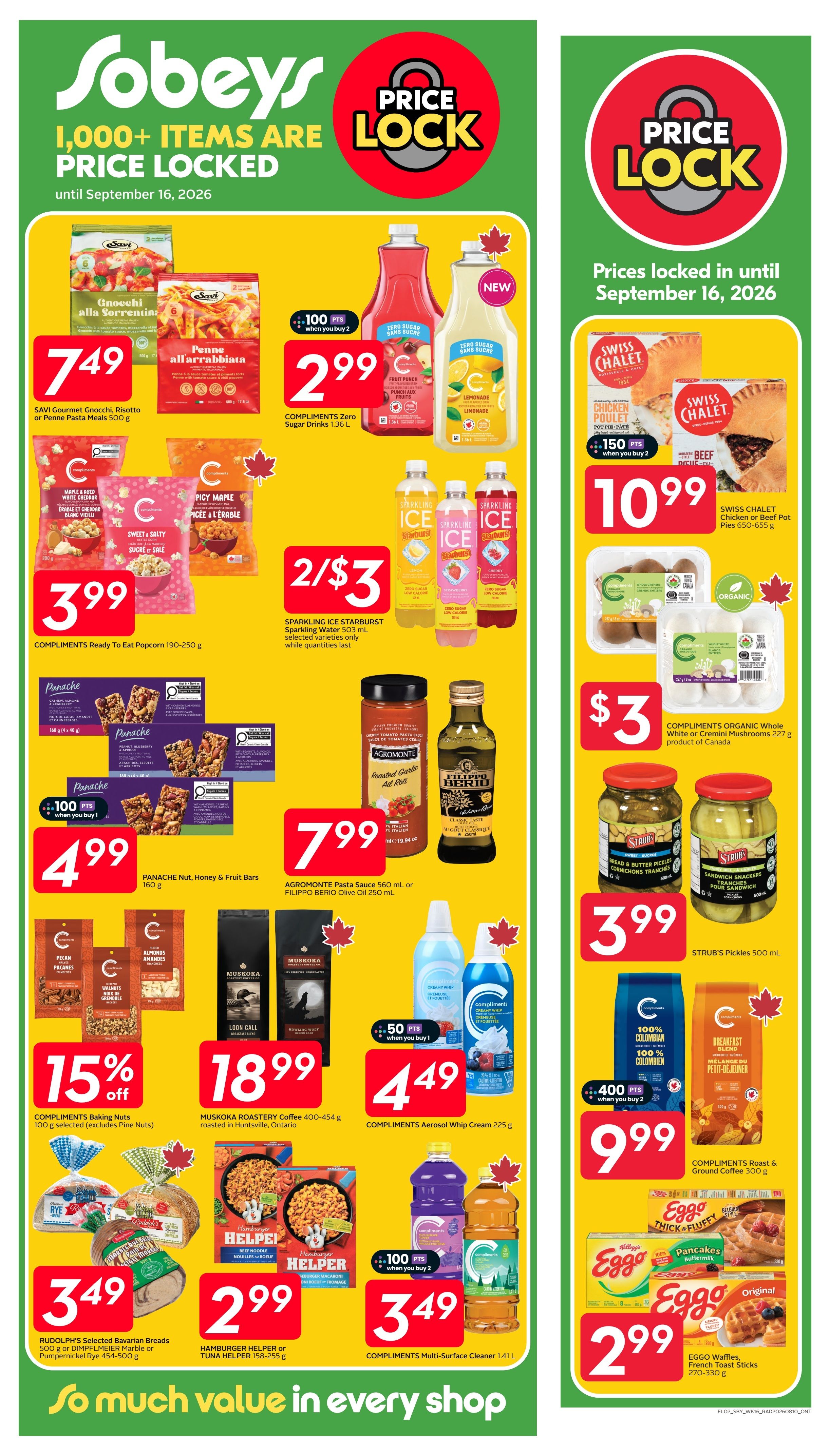 Sobeys (ON) Flyer September 3 to 9