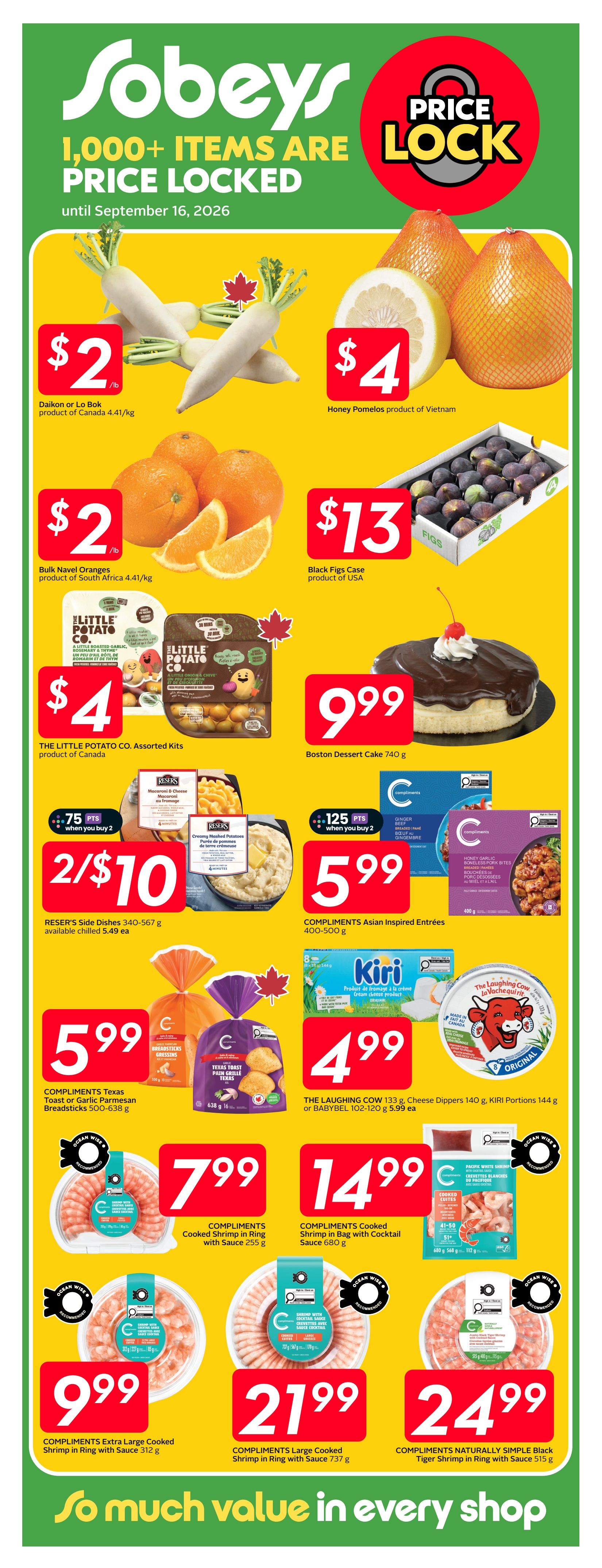 Sobeys (ON) Flyer September 3 to 9