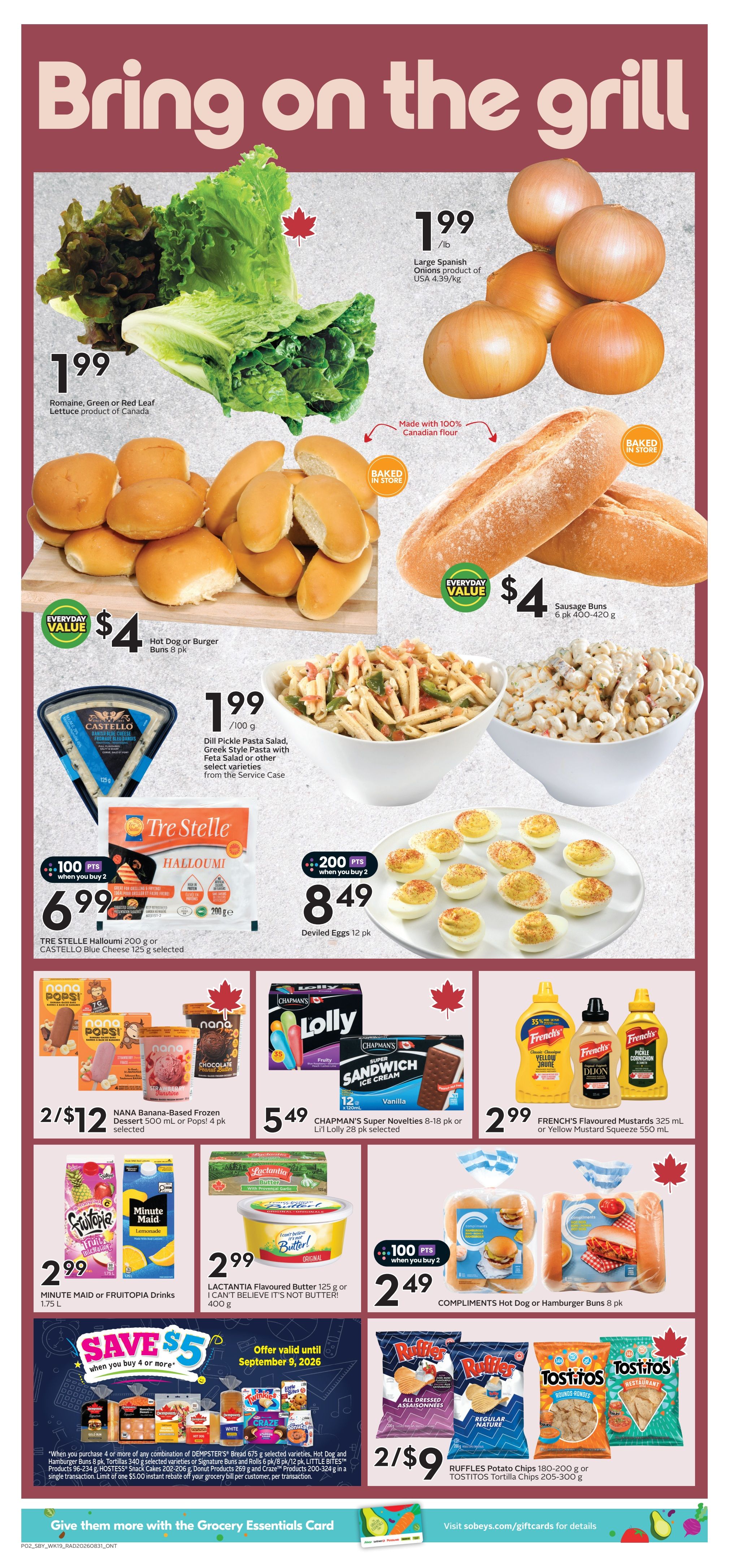 Sobeys (ON) Flyer September 3 to 9