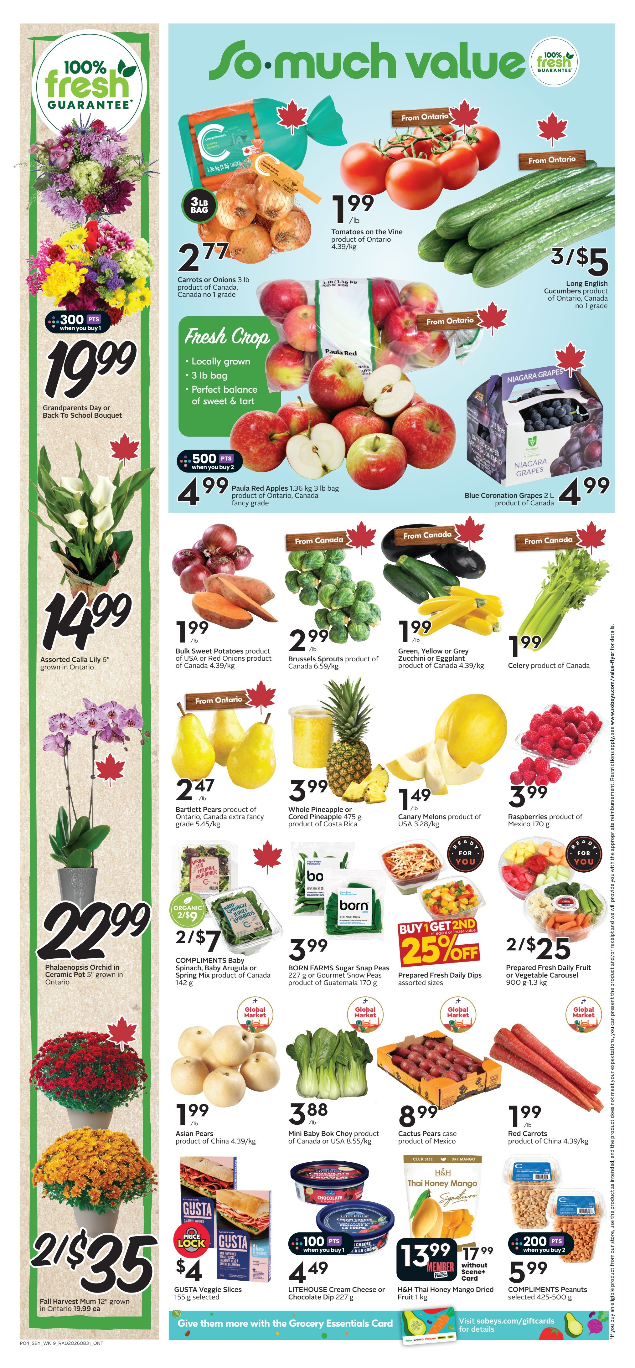 Sobeys (ON) Flyer September 3 to 9