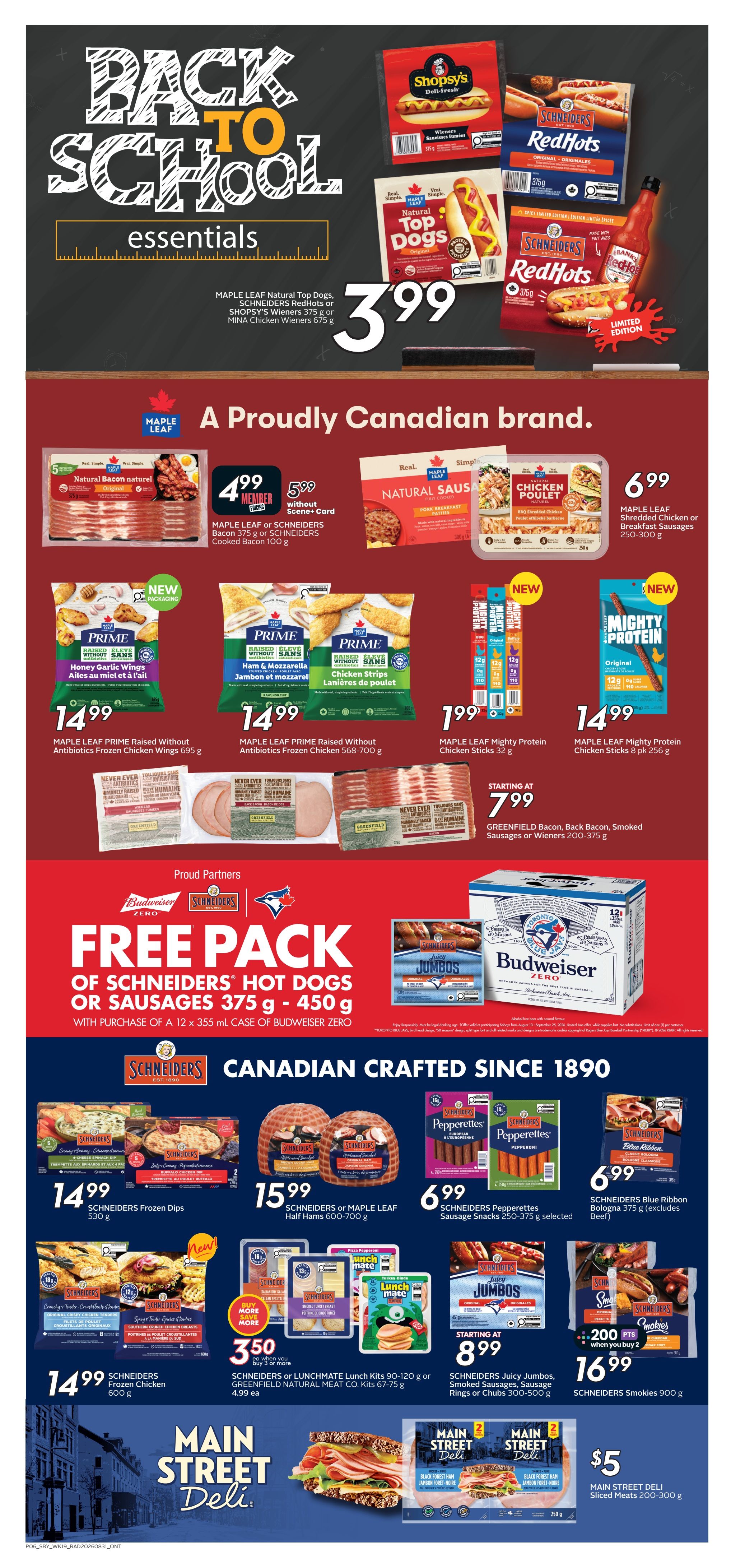 Sobeys (ON) Flyer September 3 to 9