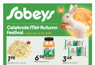 Sobeys (Atlantic) Mid-Autumn Festival Flyer September 3 to 30