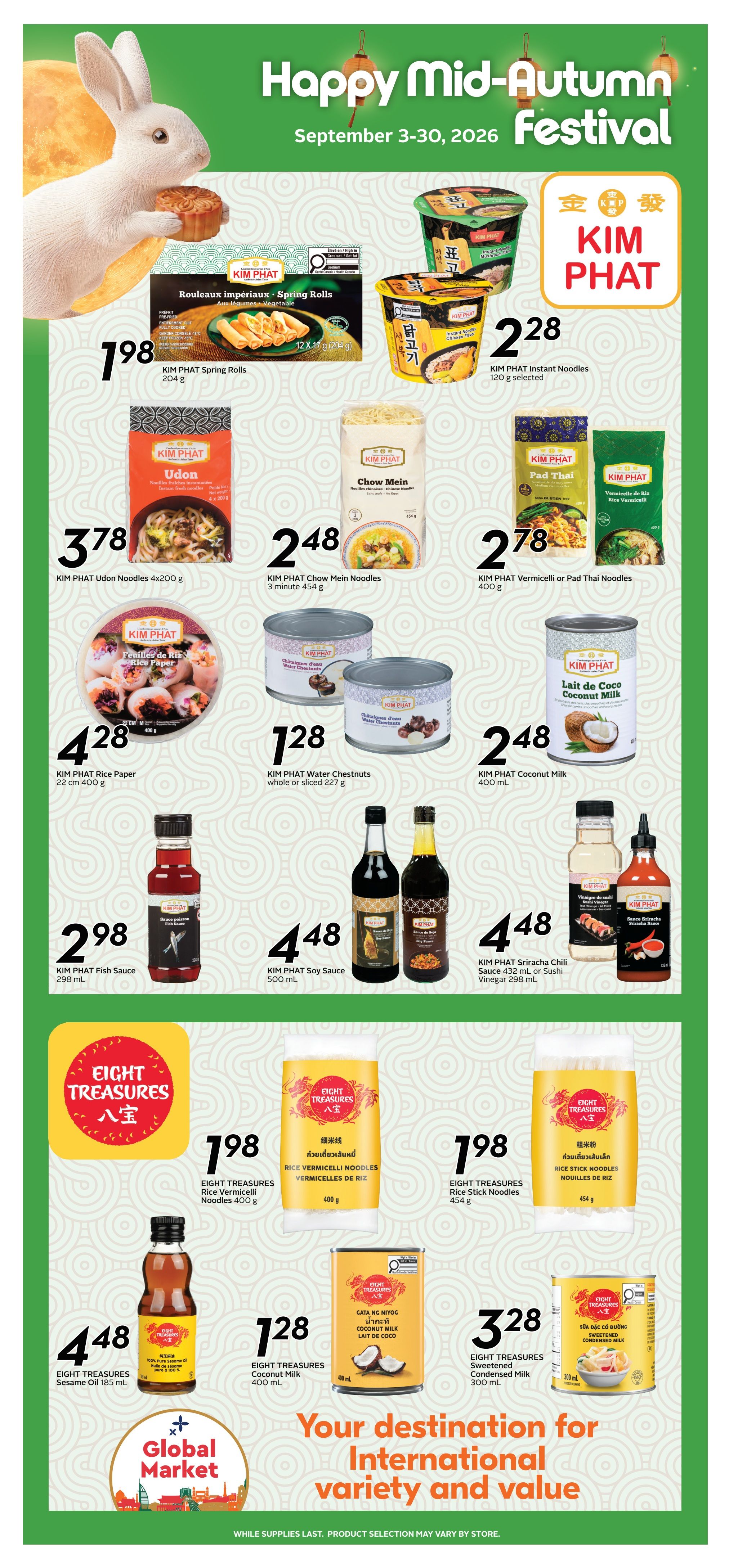 Sobeys (Atlantic) Mid-Autumn Festival Flyer September 3 to 30