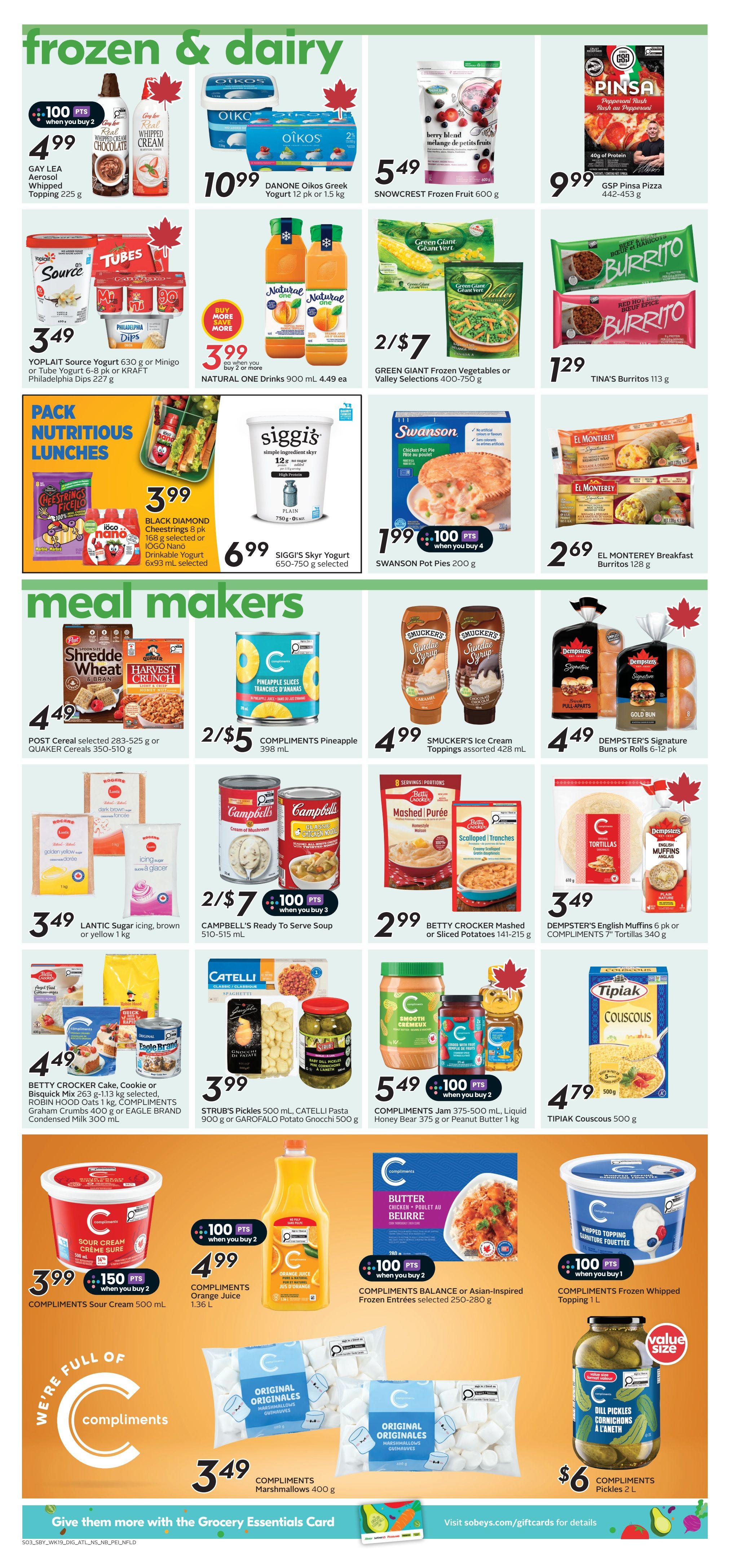 Sobeys (Atlantic) Flyer September 3 to 9