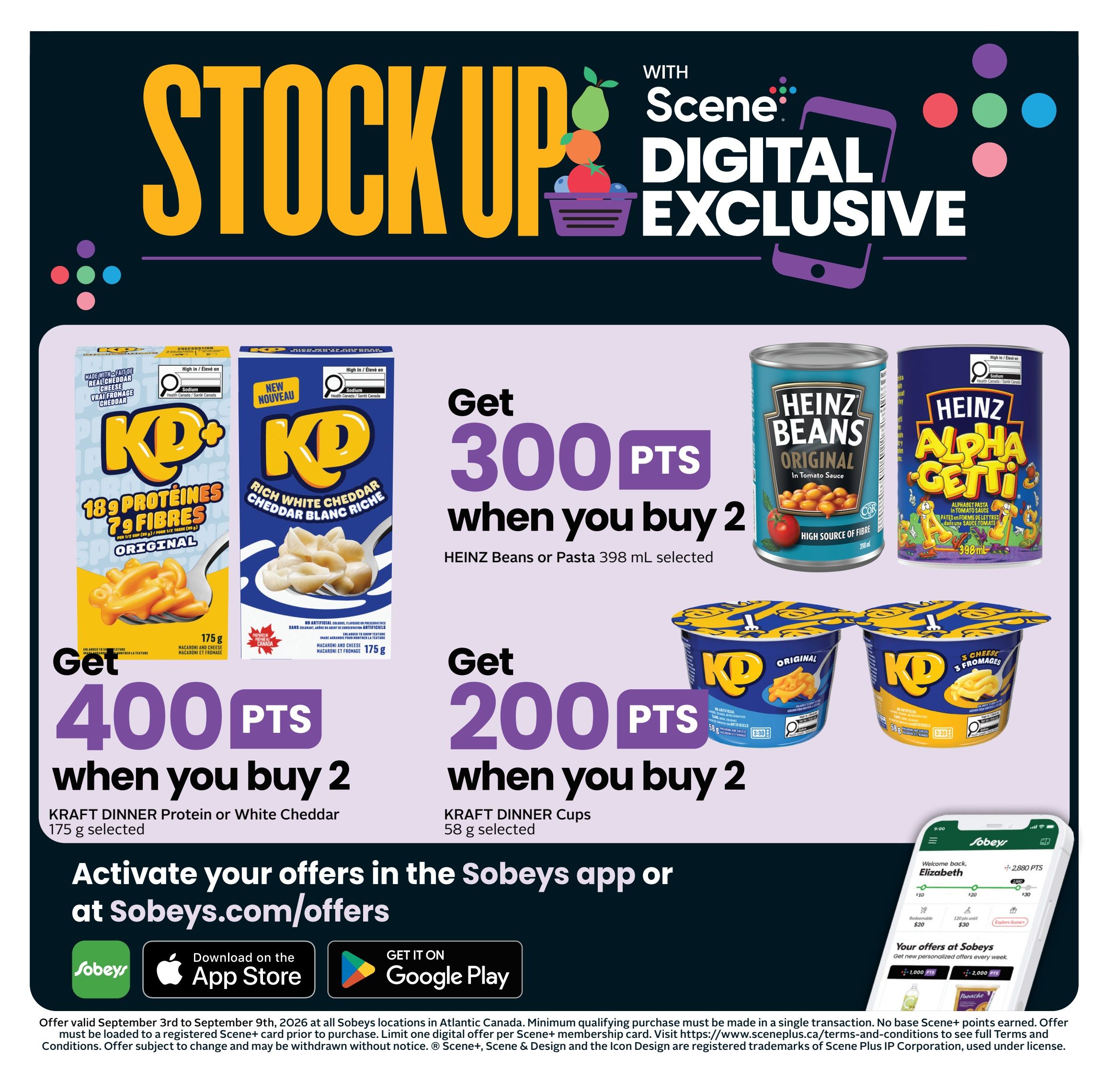 Sobeys (Atlantic) Flyer September 3 to 9