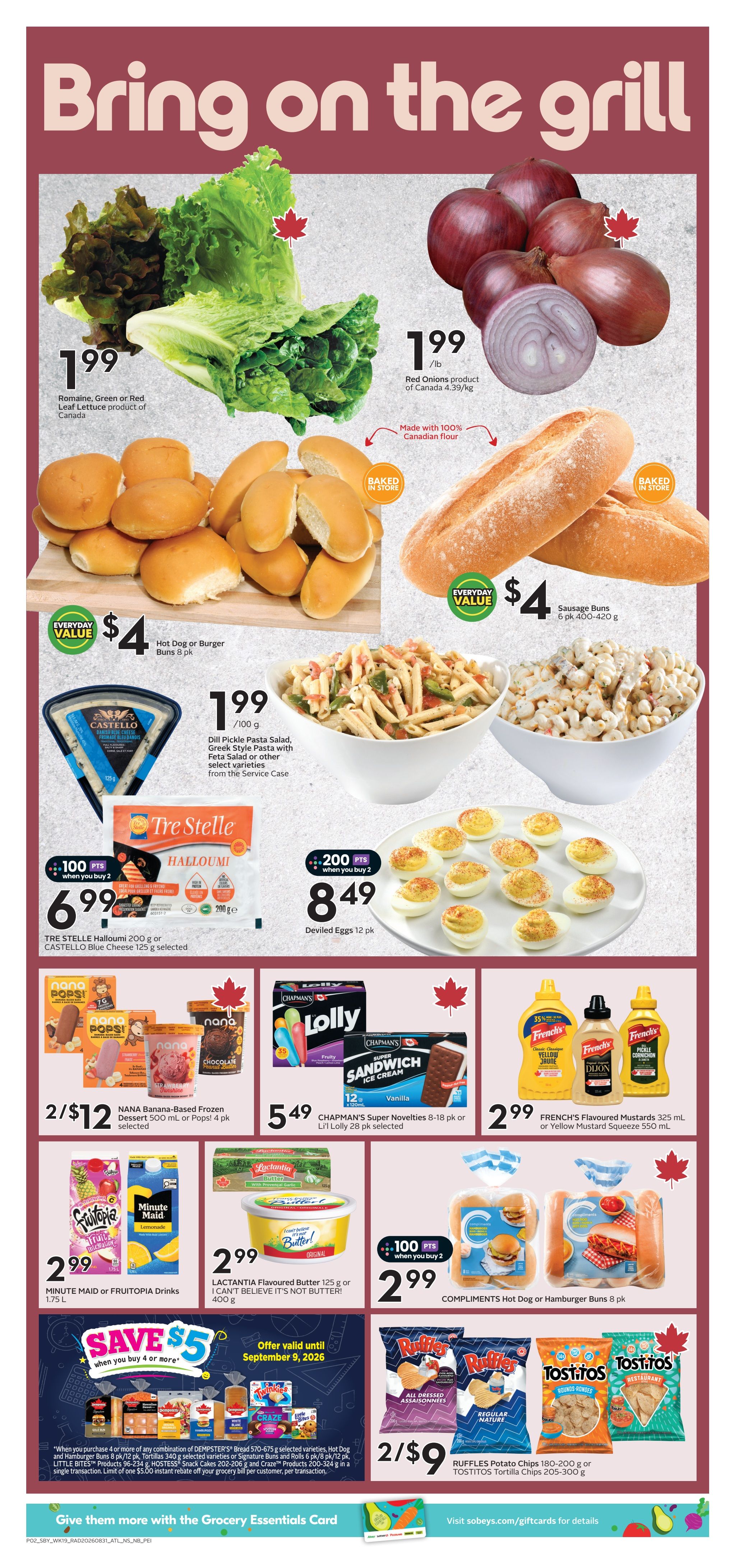Sobeys (Atlantic) Flyer September 3 to 9