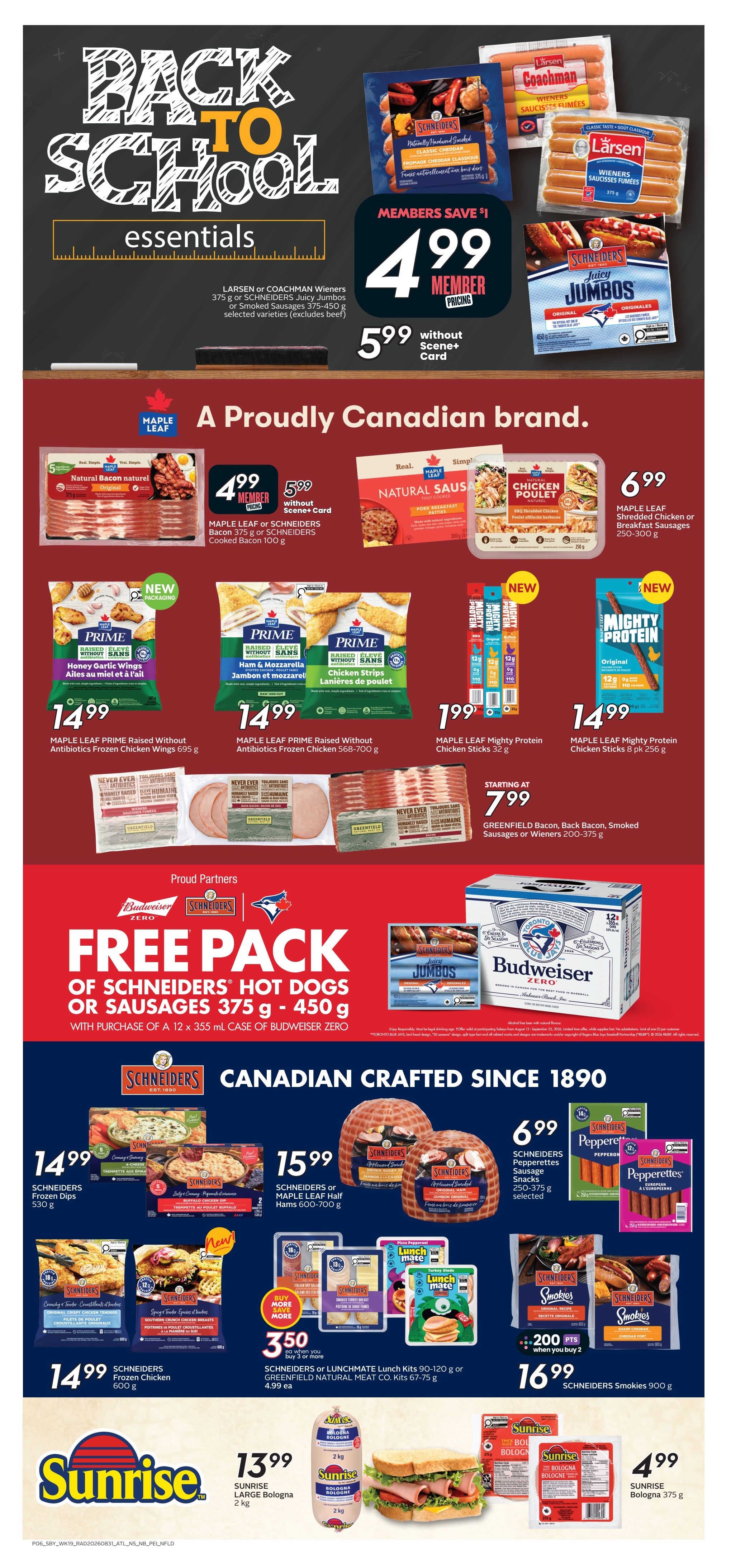 Sobeys (Atlantic) Flyer September 3 to 9