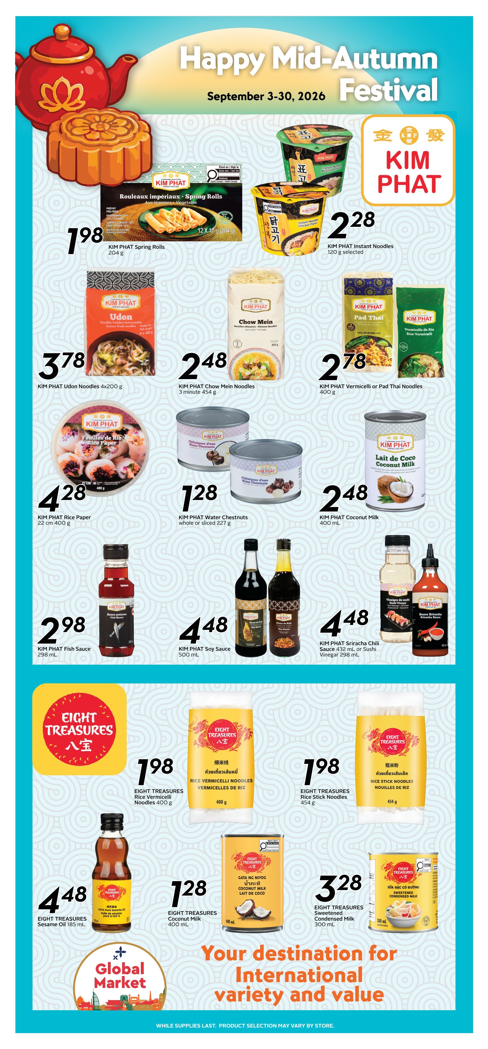 Sobeys/Safeway (AB, SK, MB) Mid-Autumn Festival Flyer September 3 to 30