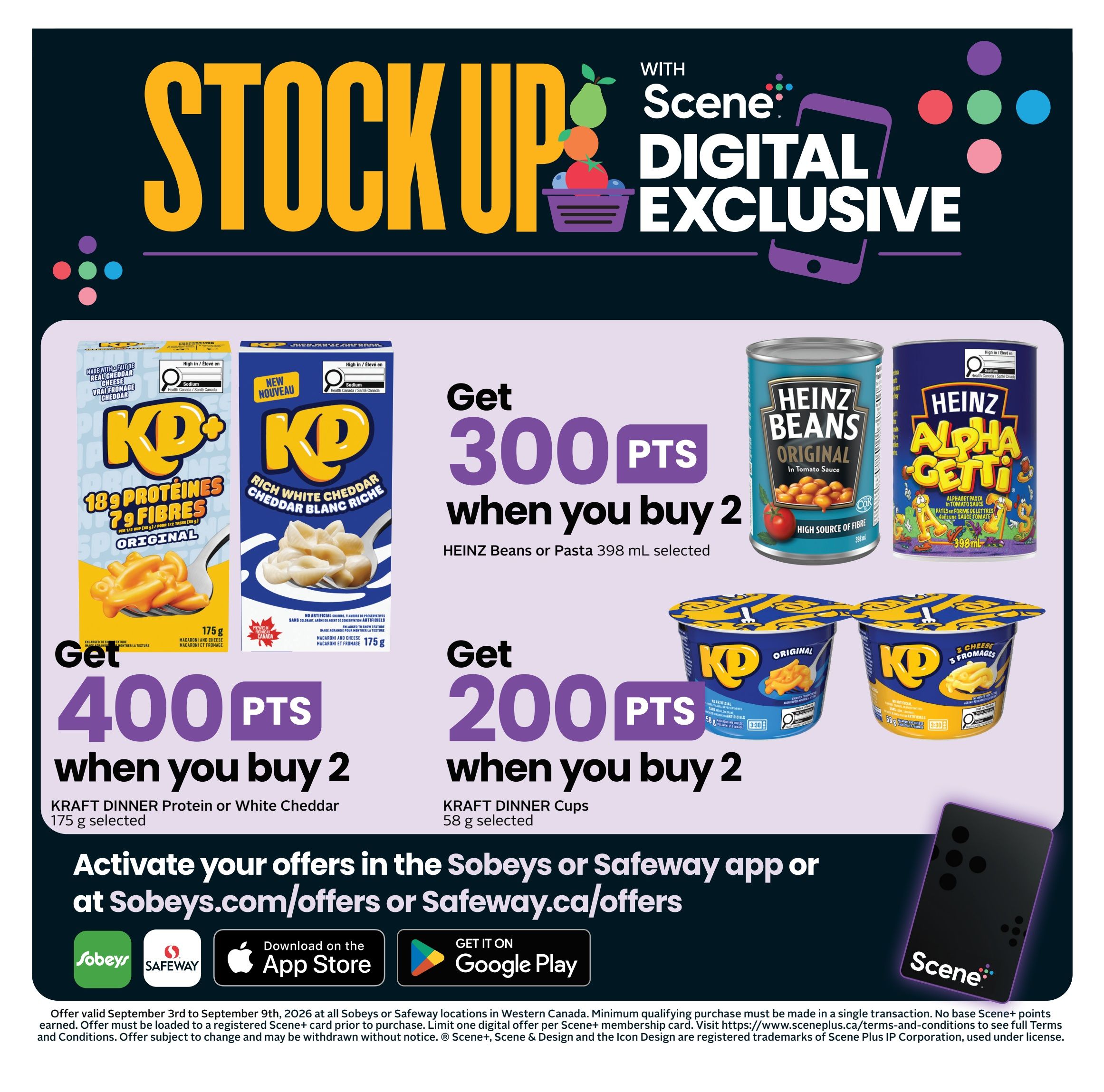 Sobeys/Safeway (AB, SK, MB) Flyer September 3 to 9