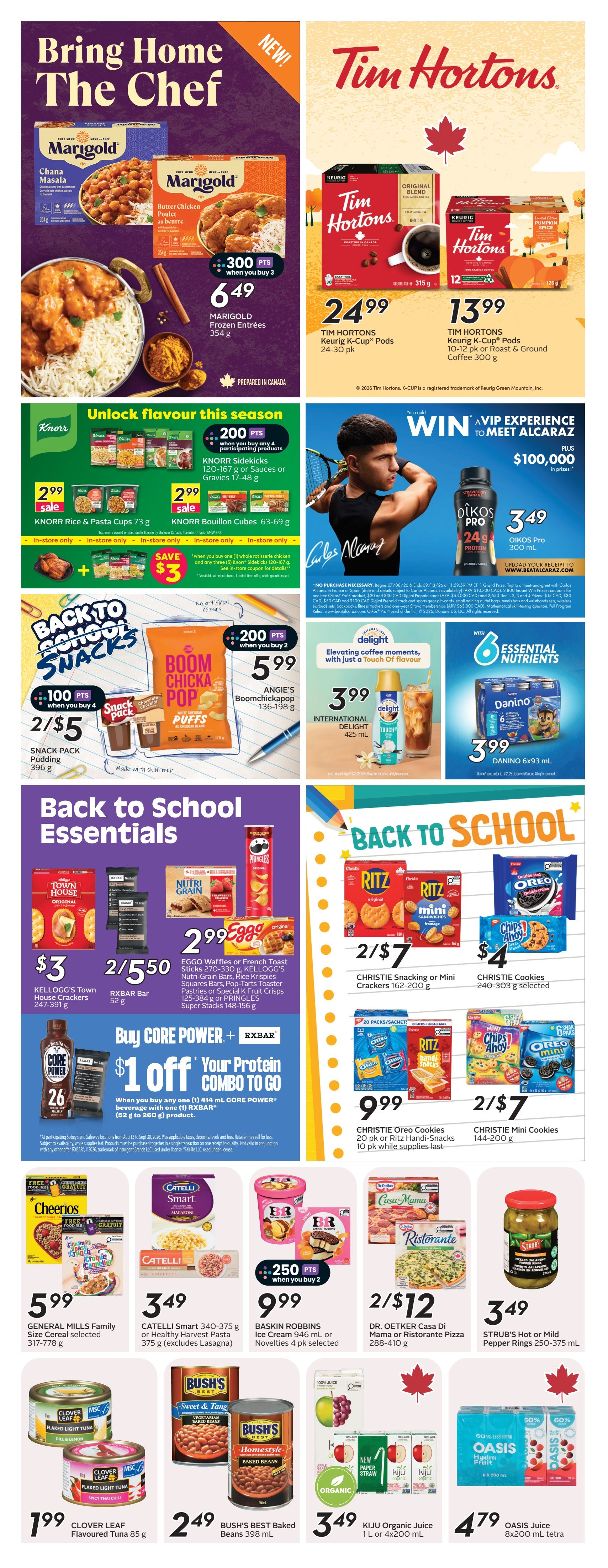 Sobeys/Safeway (AB, SK, MB) Flyer September 3 to 9