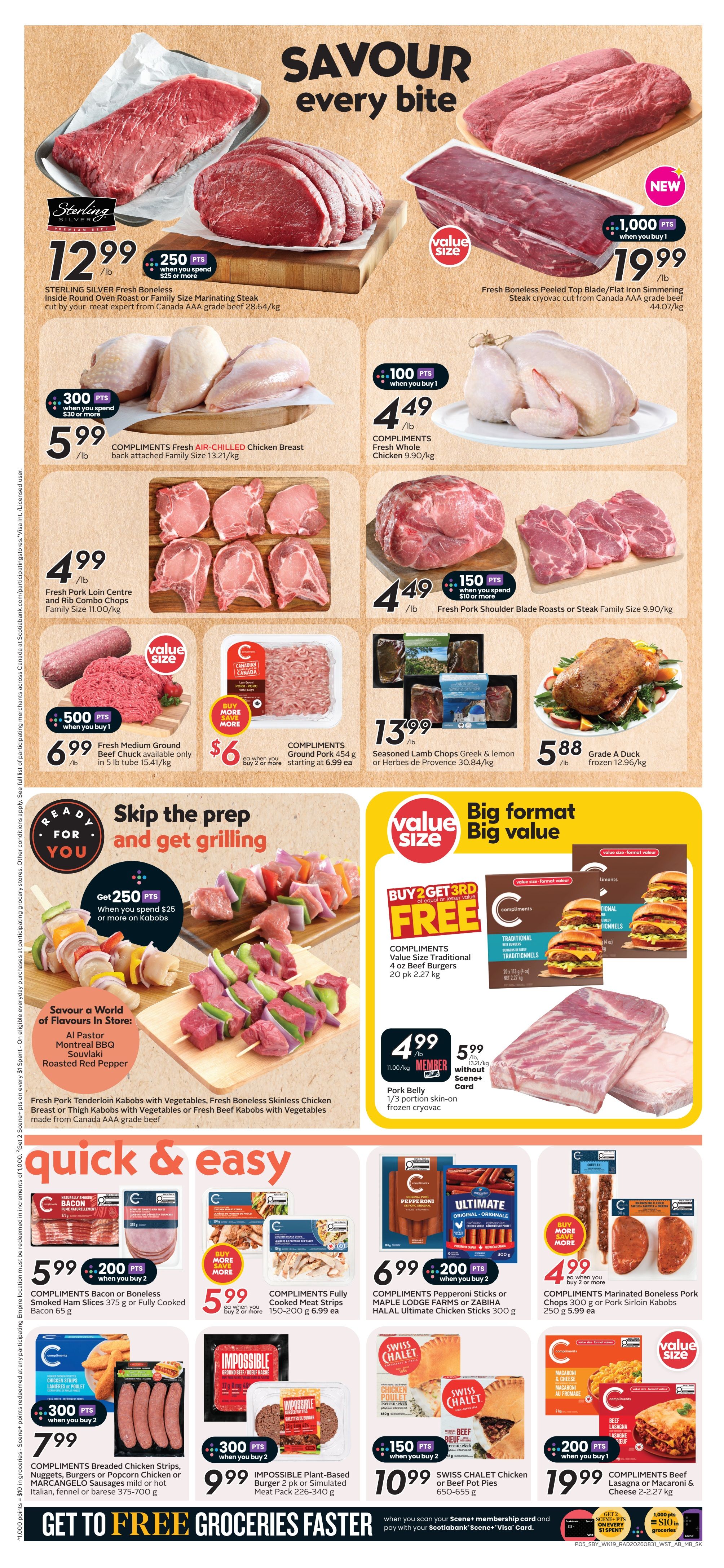 Sobeys/Safeway (AB, SK, MB) Flyer September 3 to 9