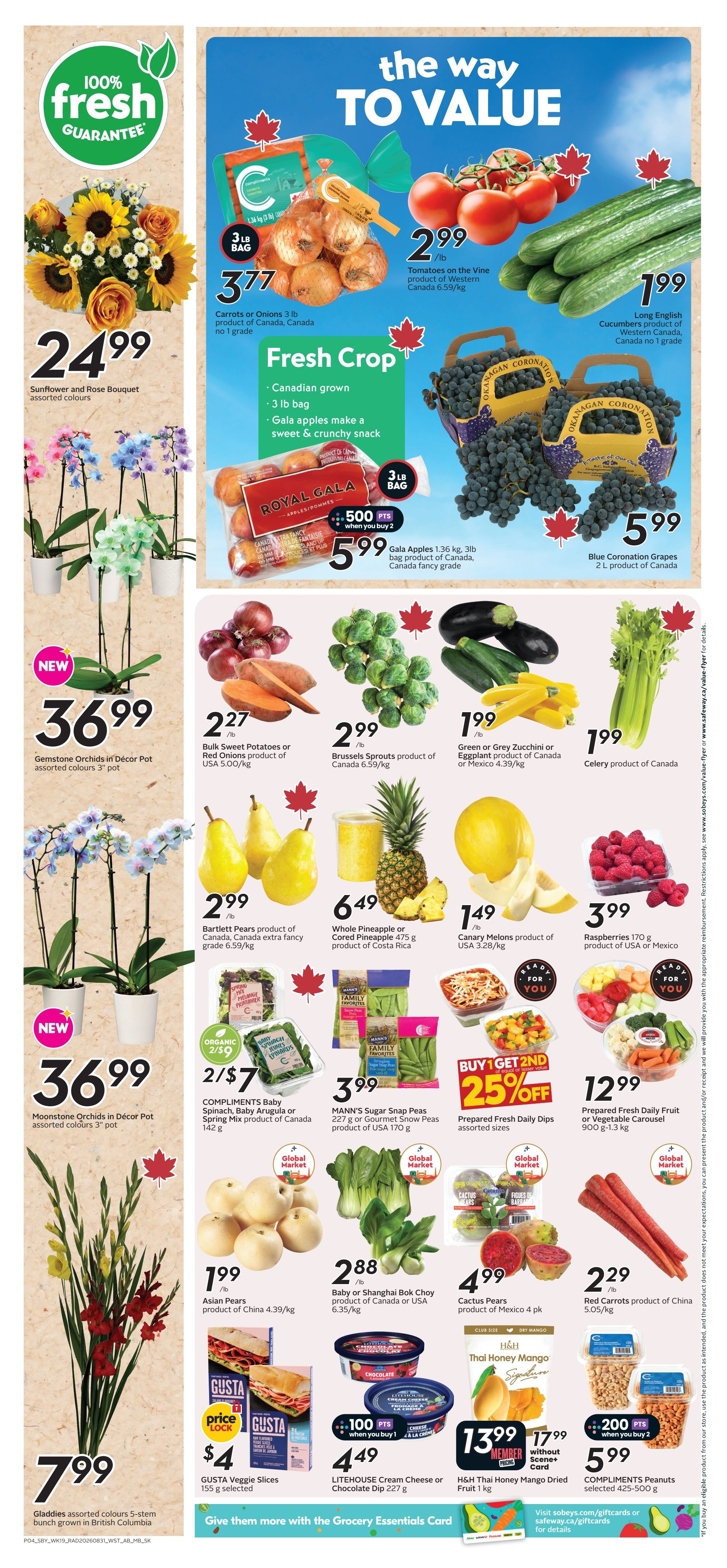 Sobeys/Safeway (AB, SK, MB) Flyer September 3 to 9