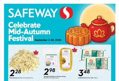 Safeway (BC) Mid-Autumn Festival Flyer September 3 to 30