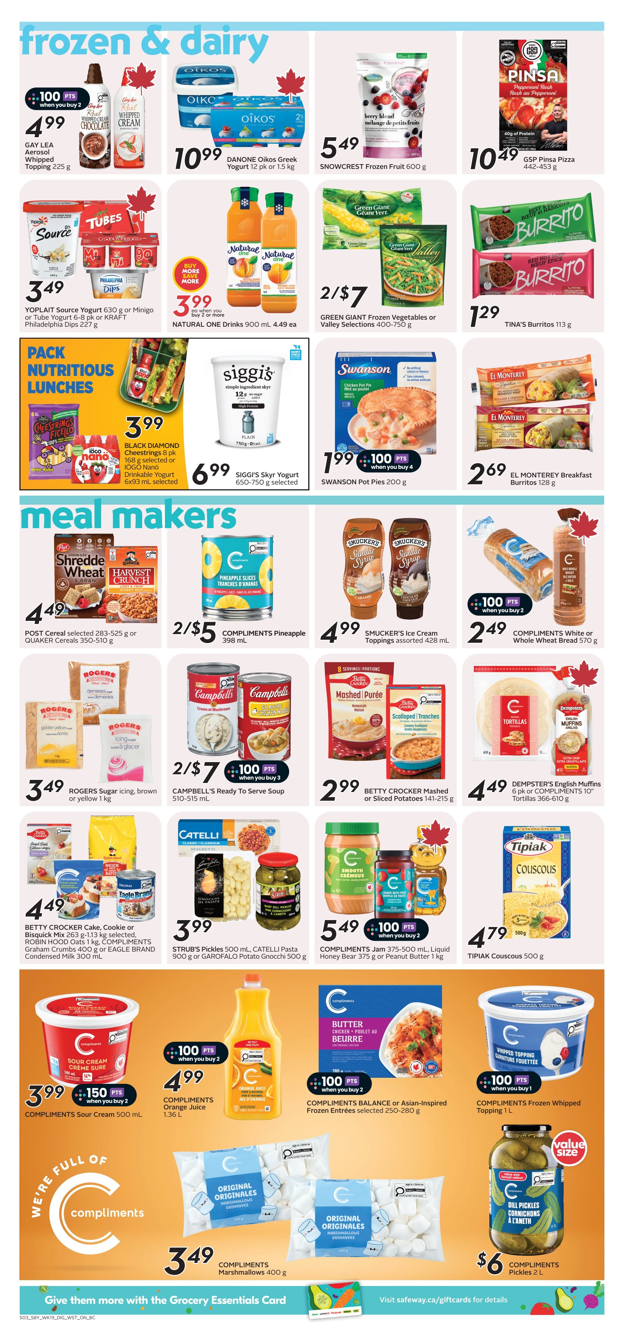 Safeway (BC) Flyer September 3 to 9