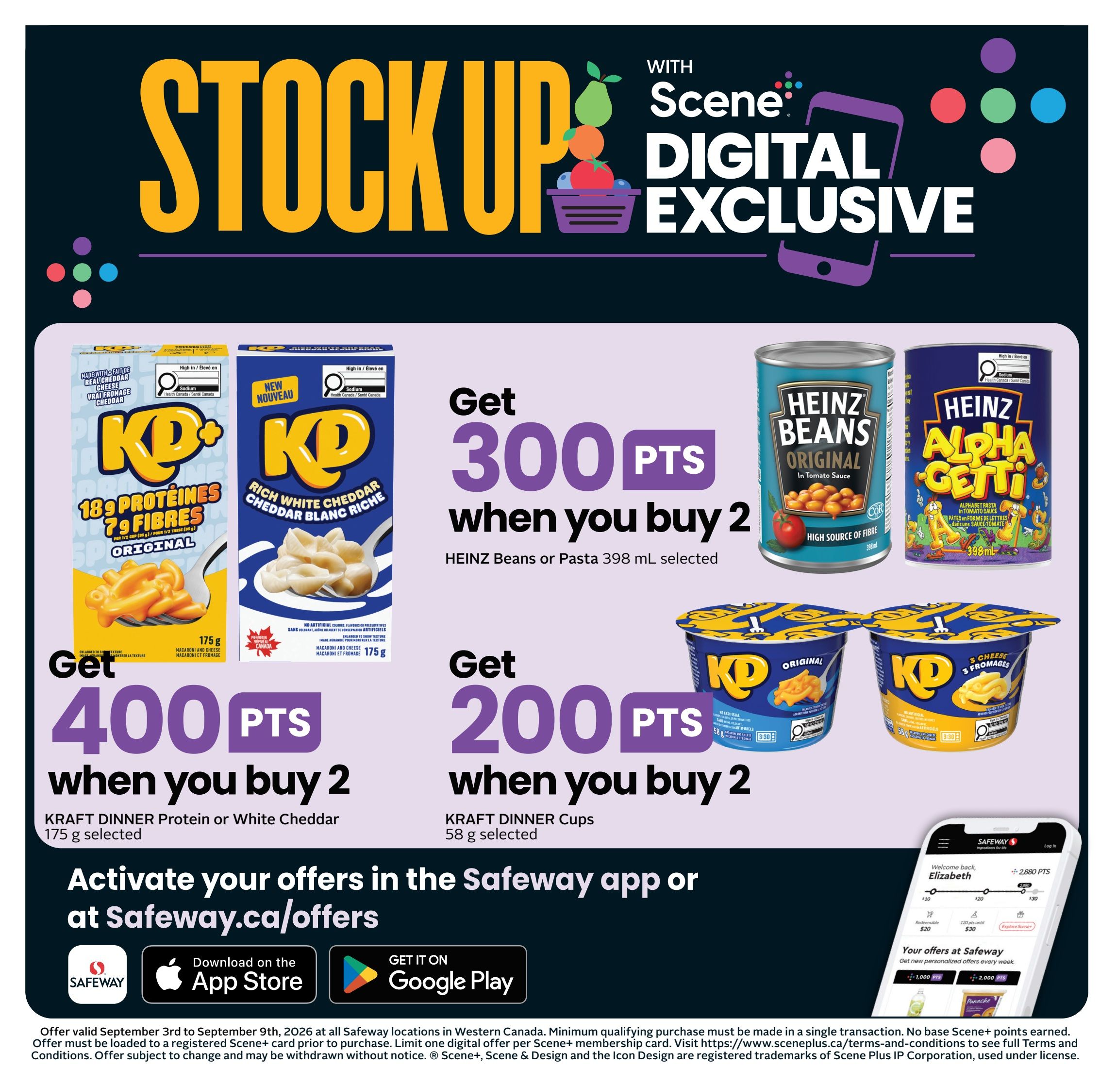 Safeway (BC) Flyer September 3 to 9
