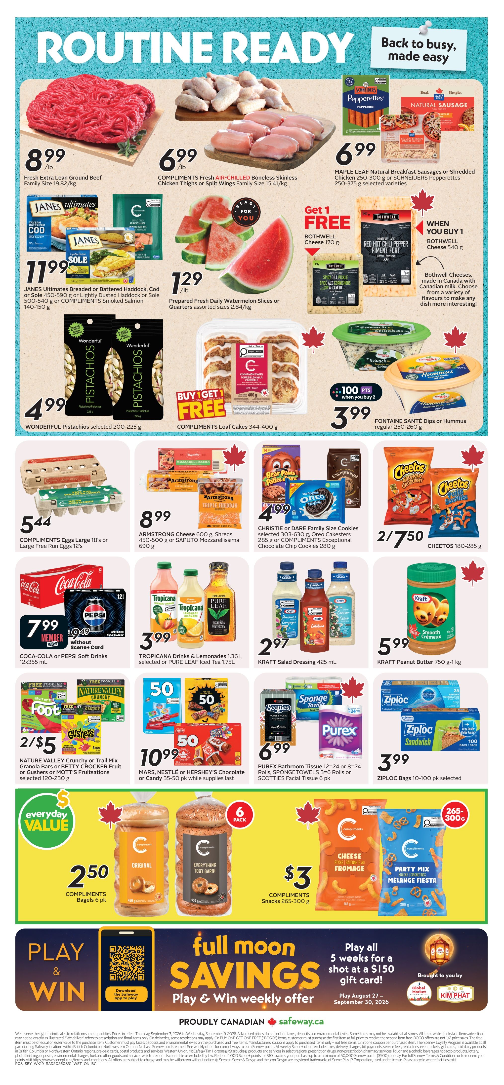 Safeway (BC) Flyer September 3 to 9
