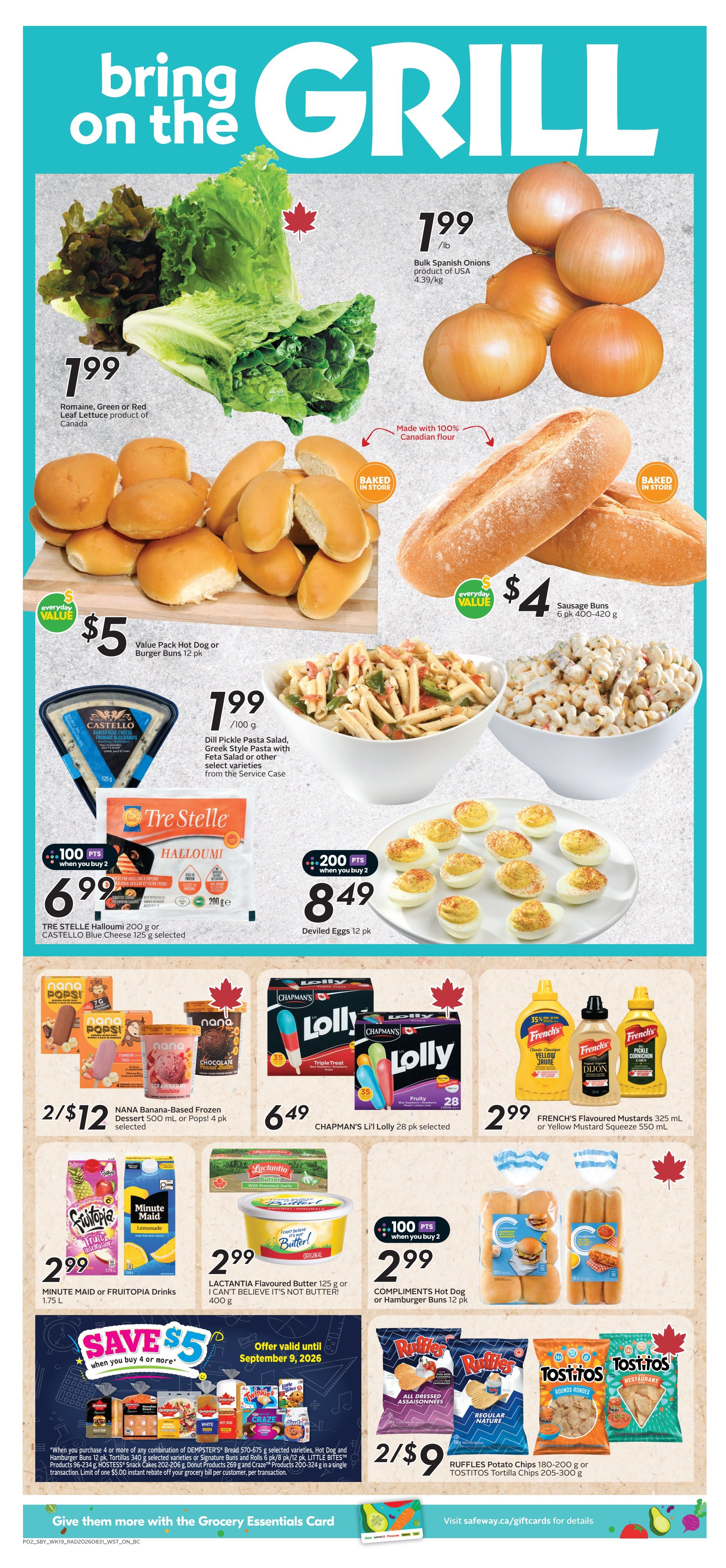 Safeway (BC) Flyer September 3 to 9