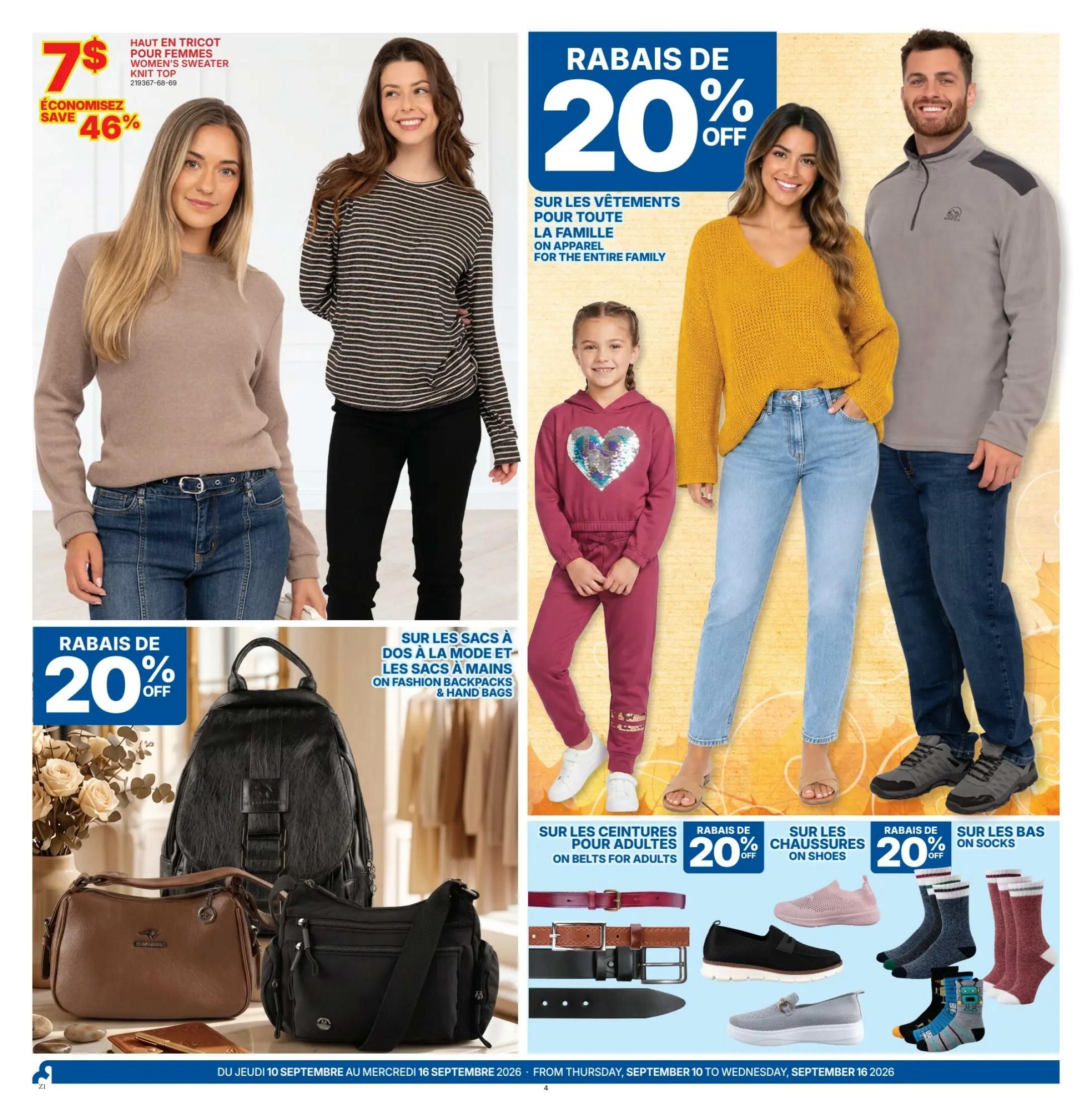 Rossy Flyer September 3 to 9