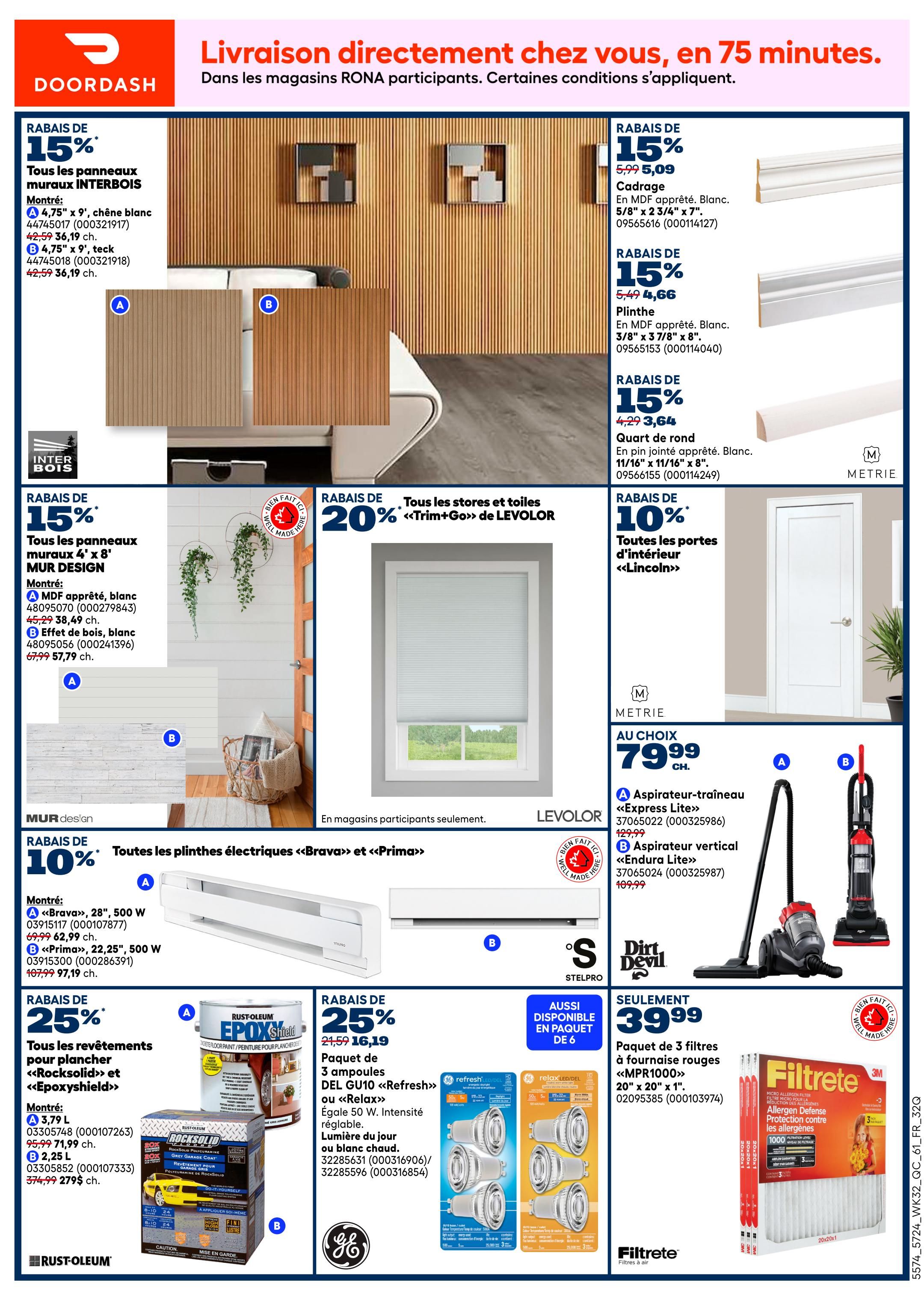 Rona & Rona+ (QC) Flyer September 3 to 9